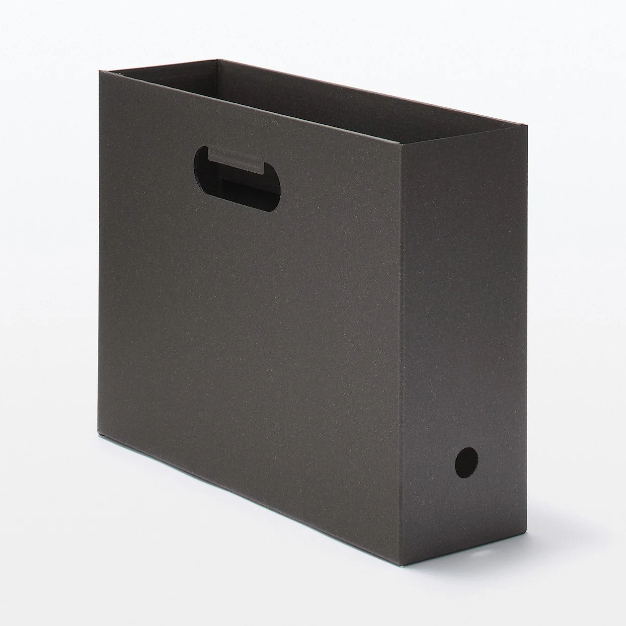 Cardboard File Box (5 Pack) - Dark Grey - Image 4