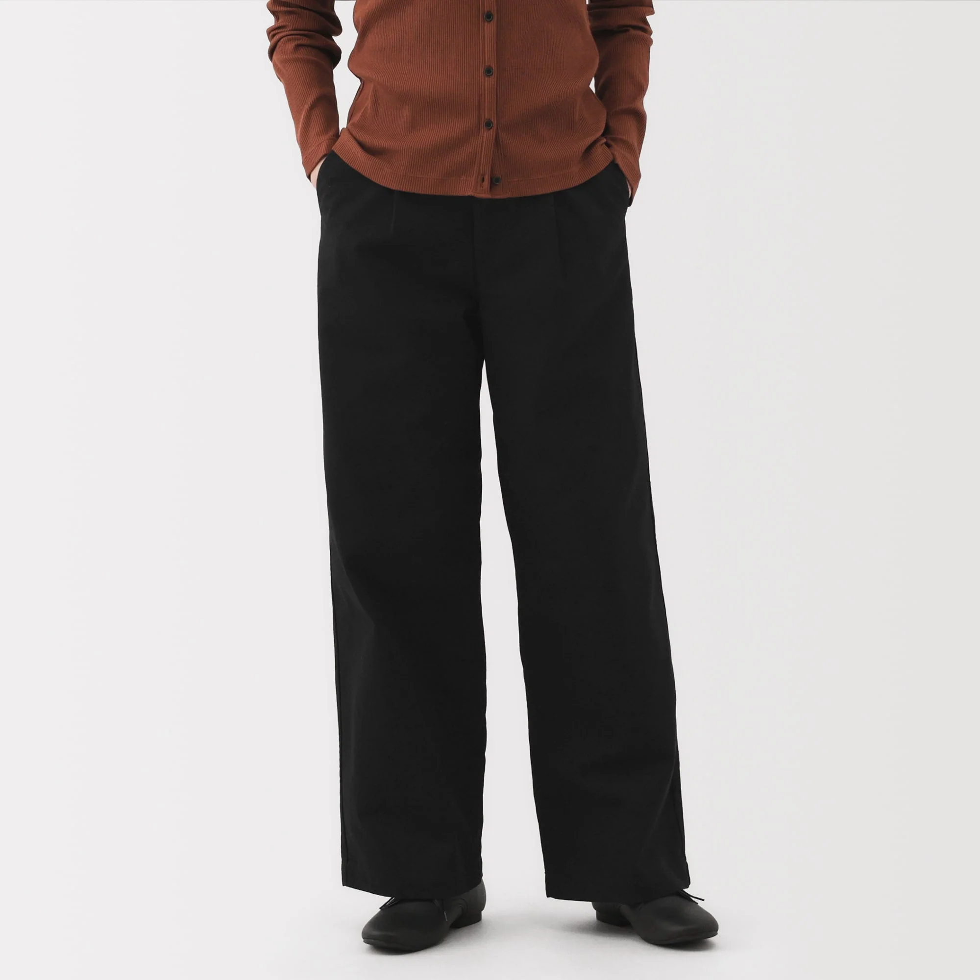 Chino Darted Wide Pants - Image 21