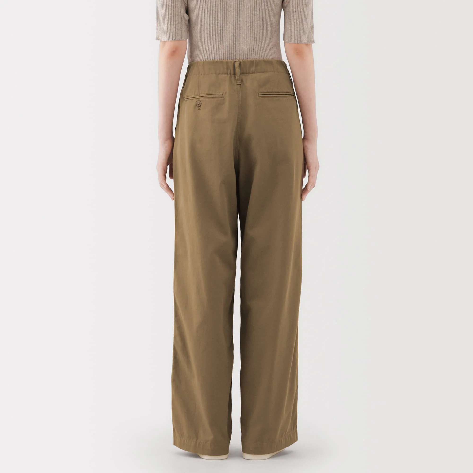 Chino Darted Wide Pants - Image 6
