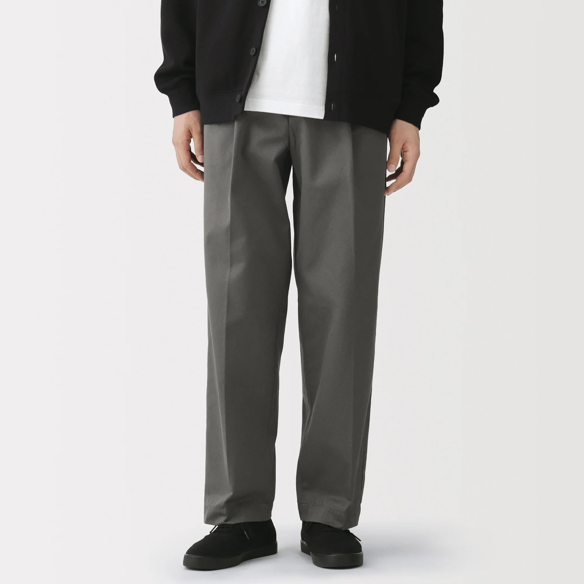 Chino Wide Darted Pants - Image 12