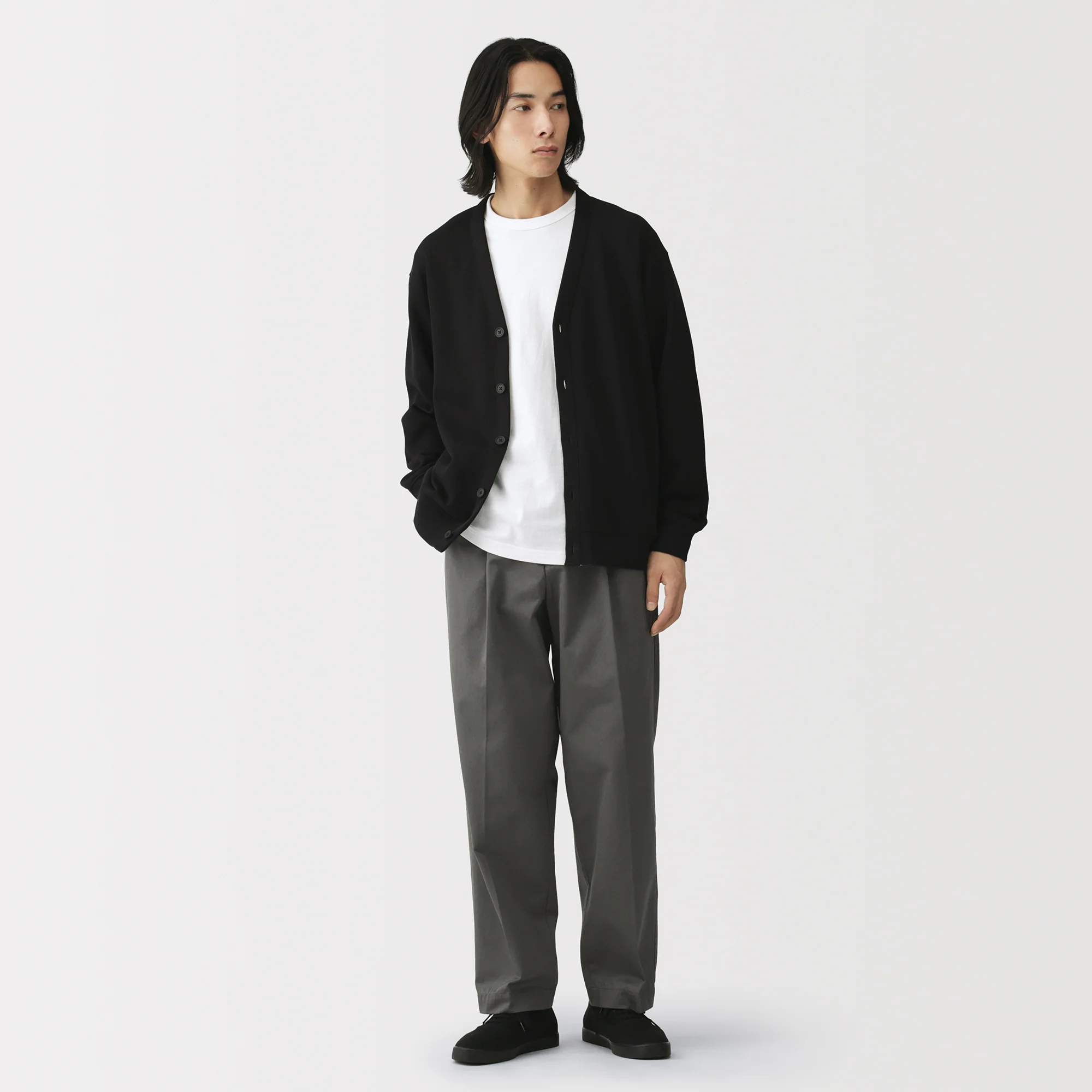 Chino Wide Darted Pants - Image 13