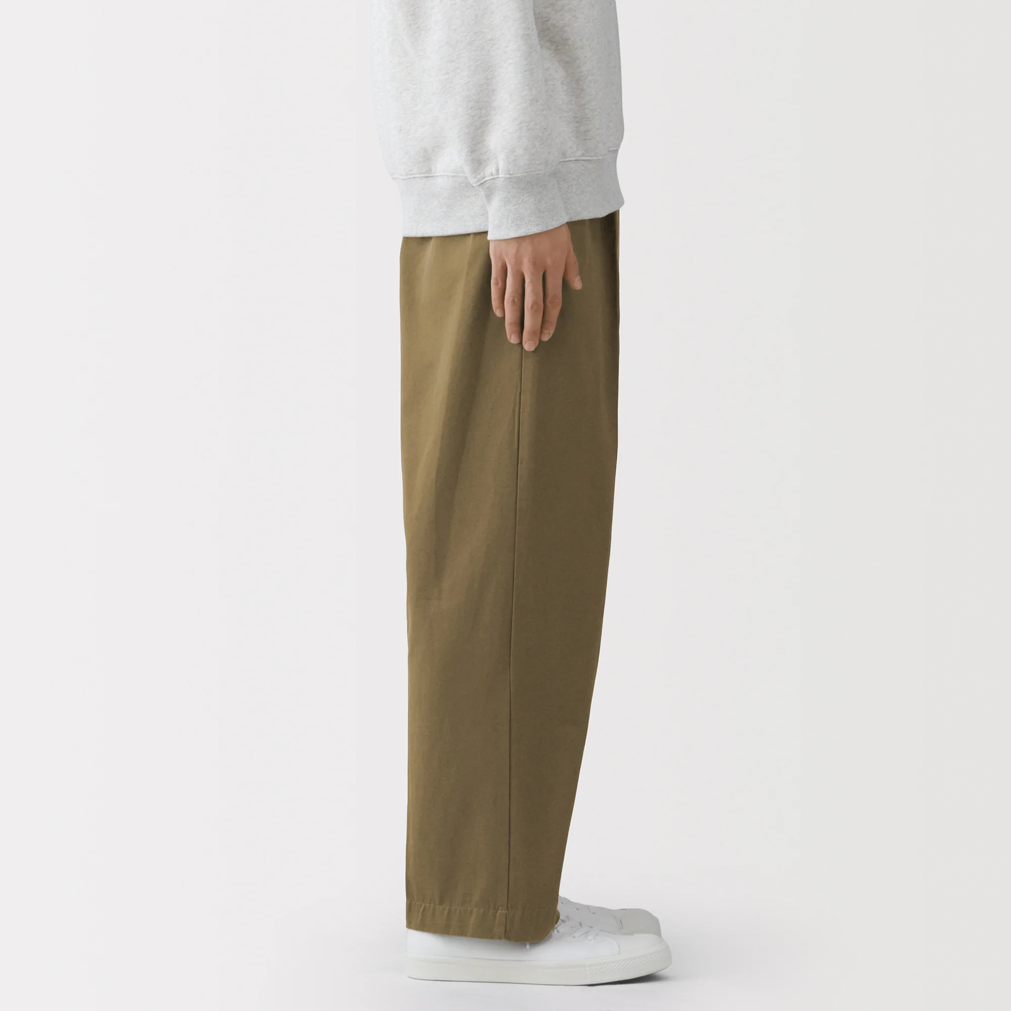 Chino Wide Darted Pants - Image 14