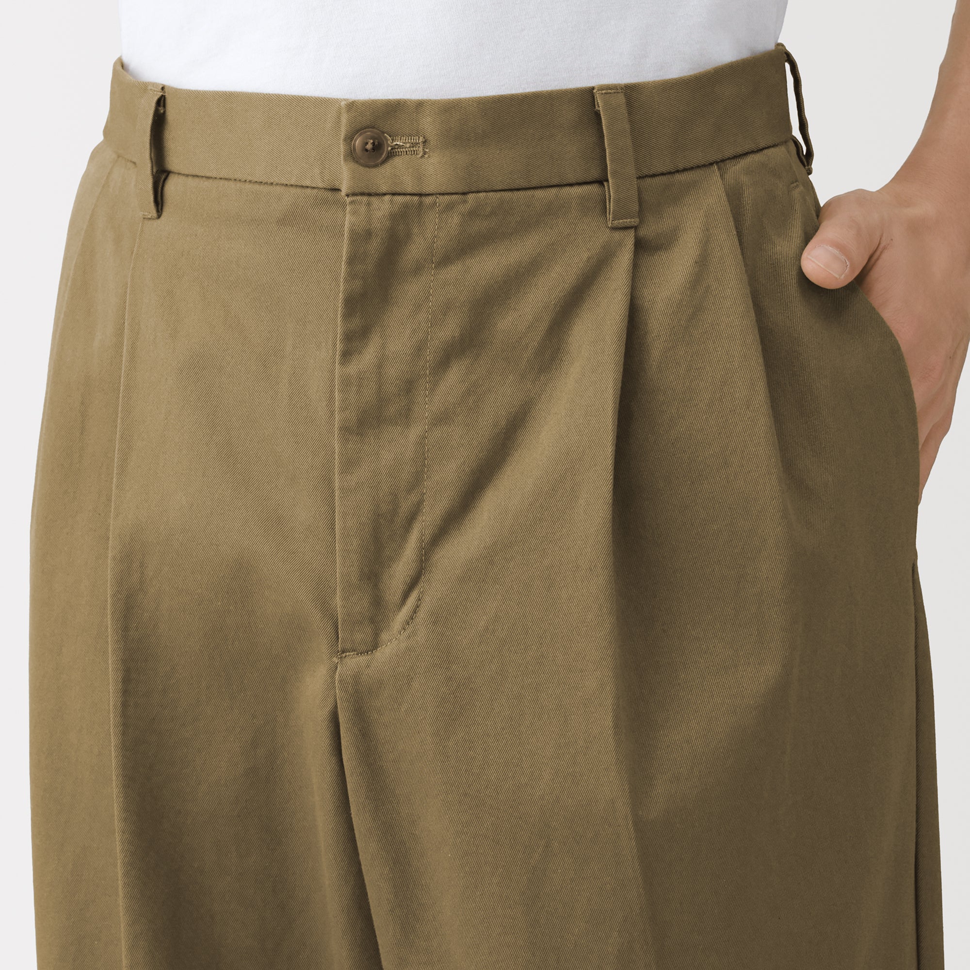 Chino Wide Darted Pants - Image 25
