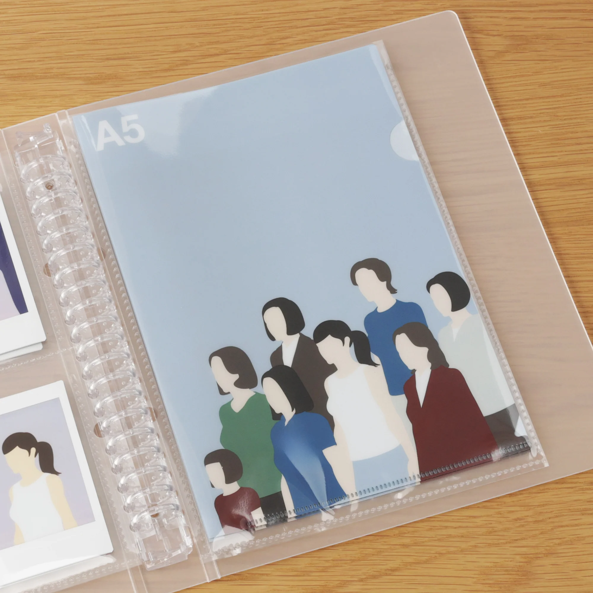 Clear Pocket Refill for A5 Wide Organizer - Image 2
