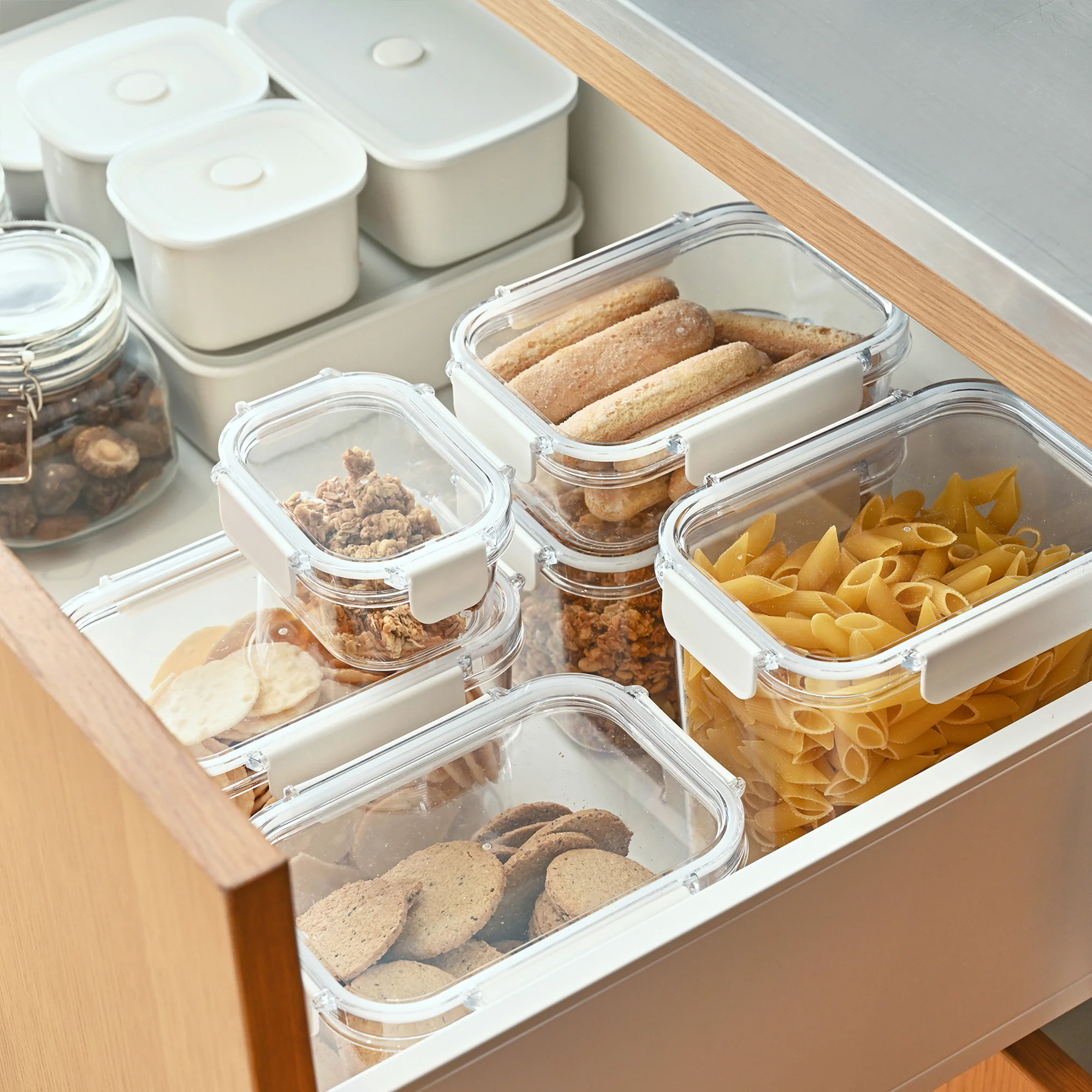 Clear Storage Container (990 ml) - Image 13