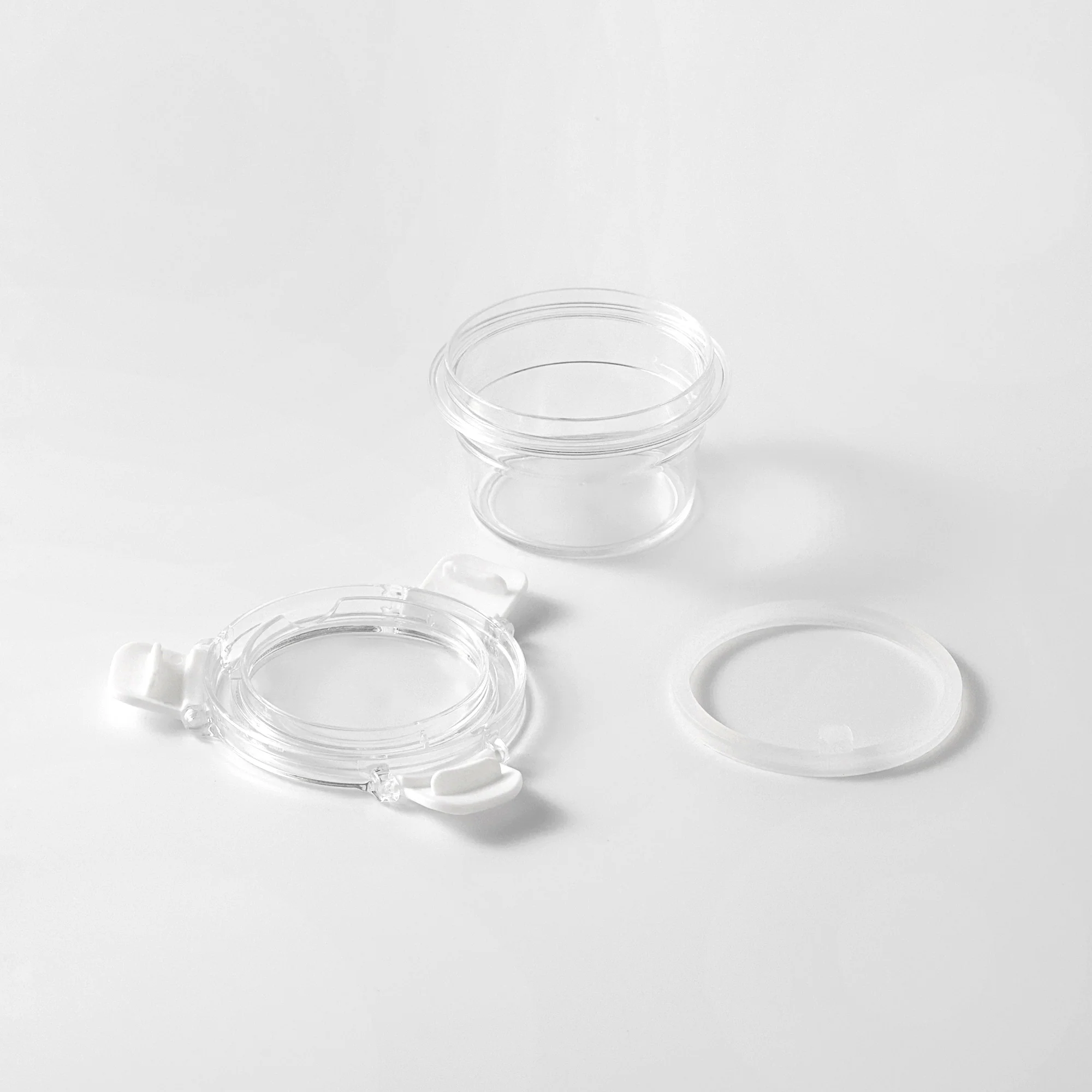 Clear Storage Container - Round 115ml - Image 4