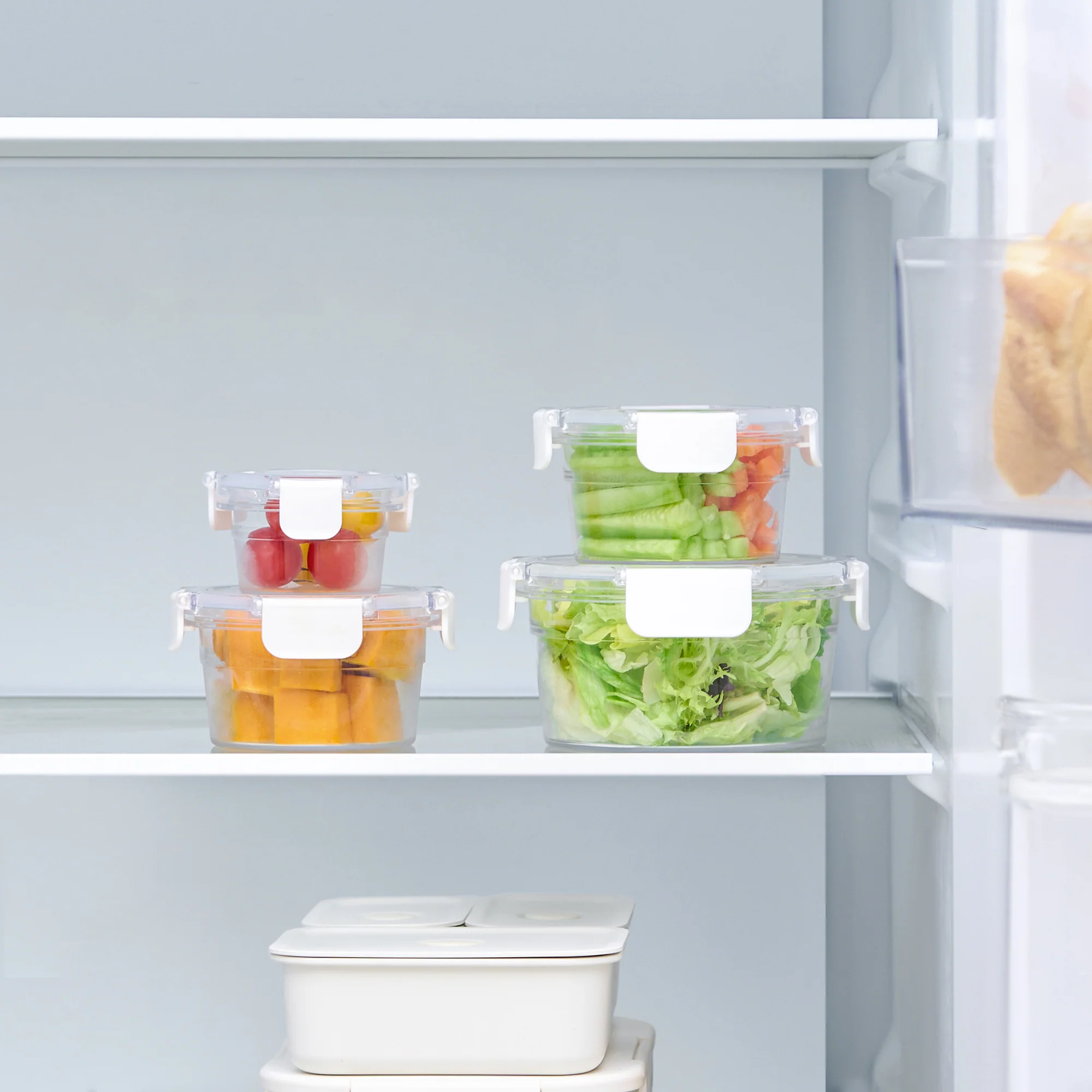 Clear Storage Container - Round 115ml - Image 7