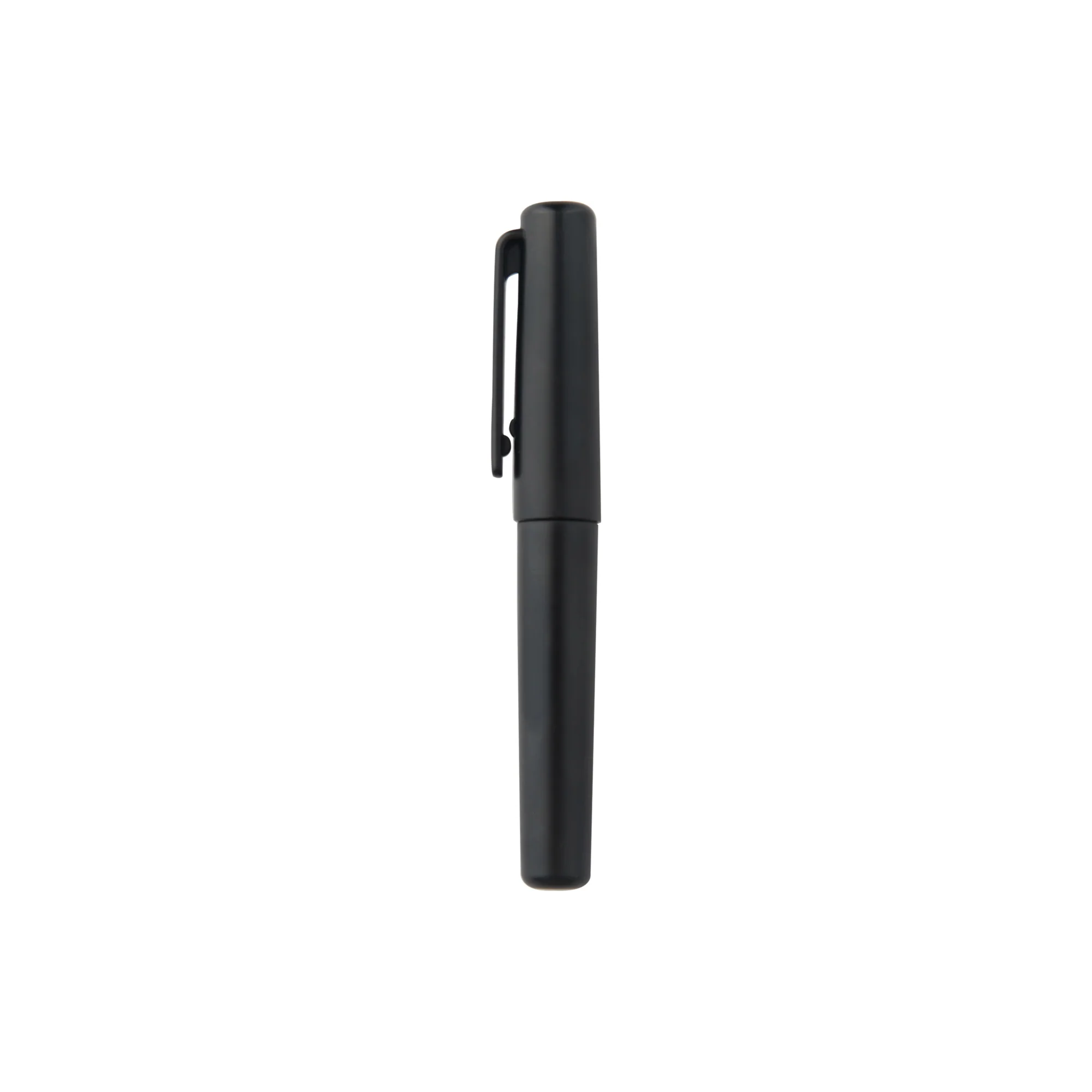 Compact Gel Ink Ballpoint Pen Cap Type 0.5 mm - Black
