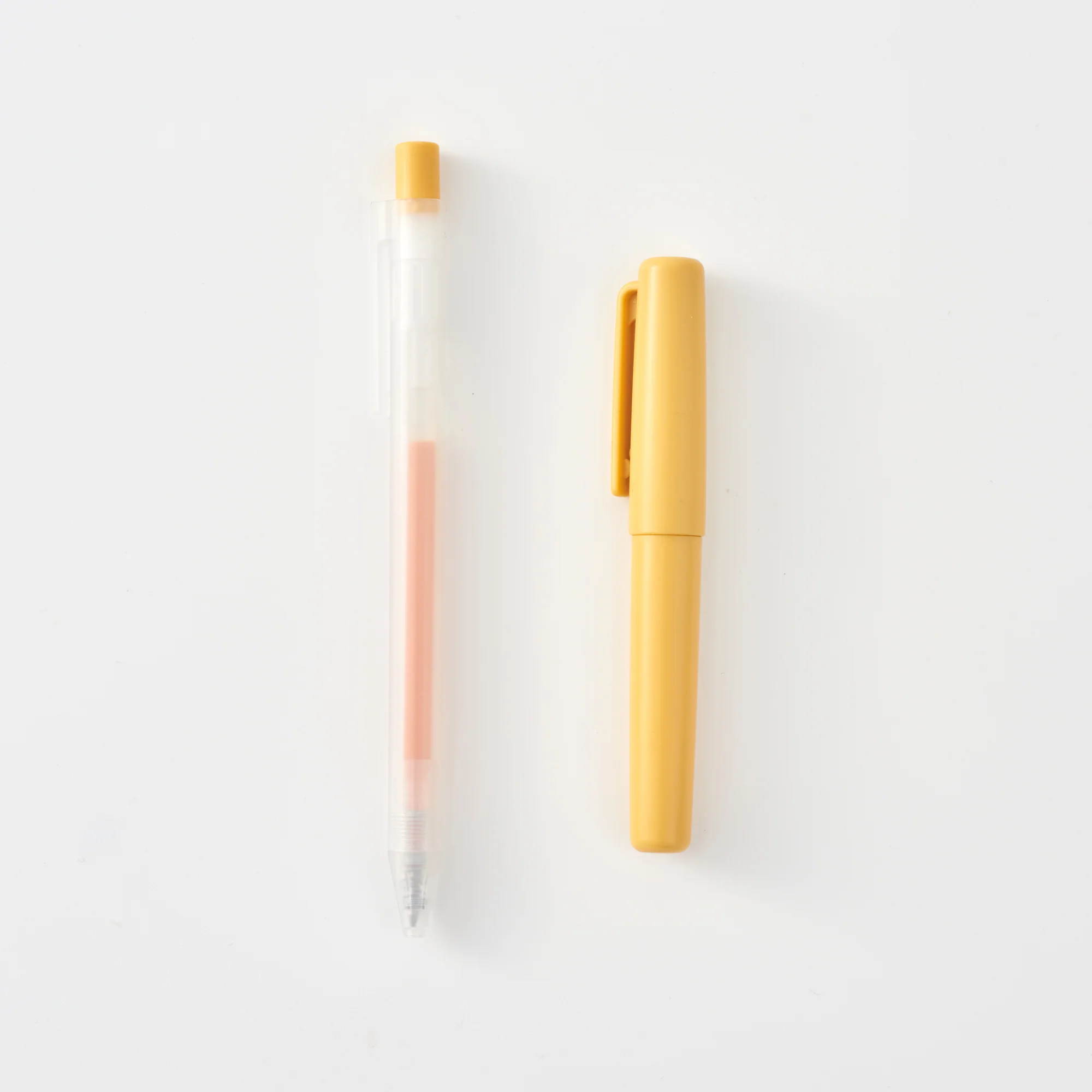 Compact Gel Ink Ballpoint Pen Cap Type 0.5 mm - Blue - Image 5