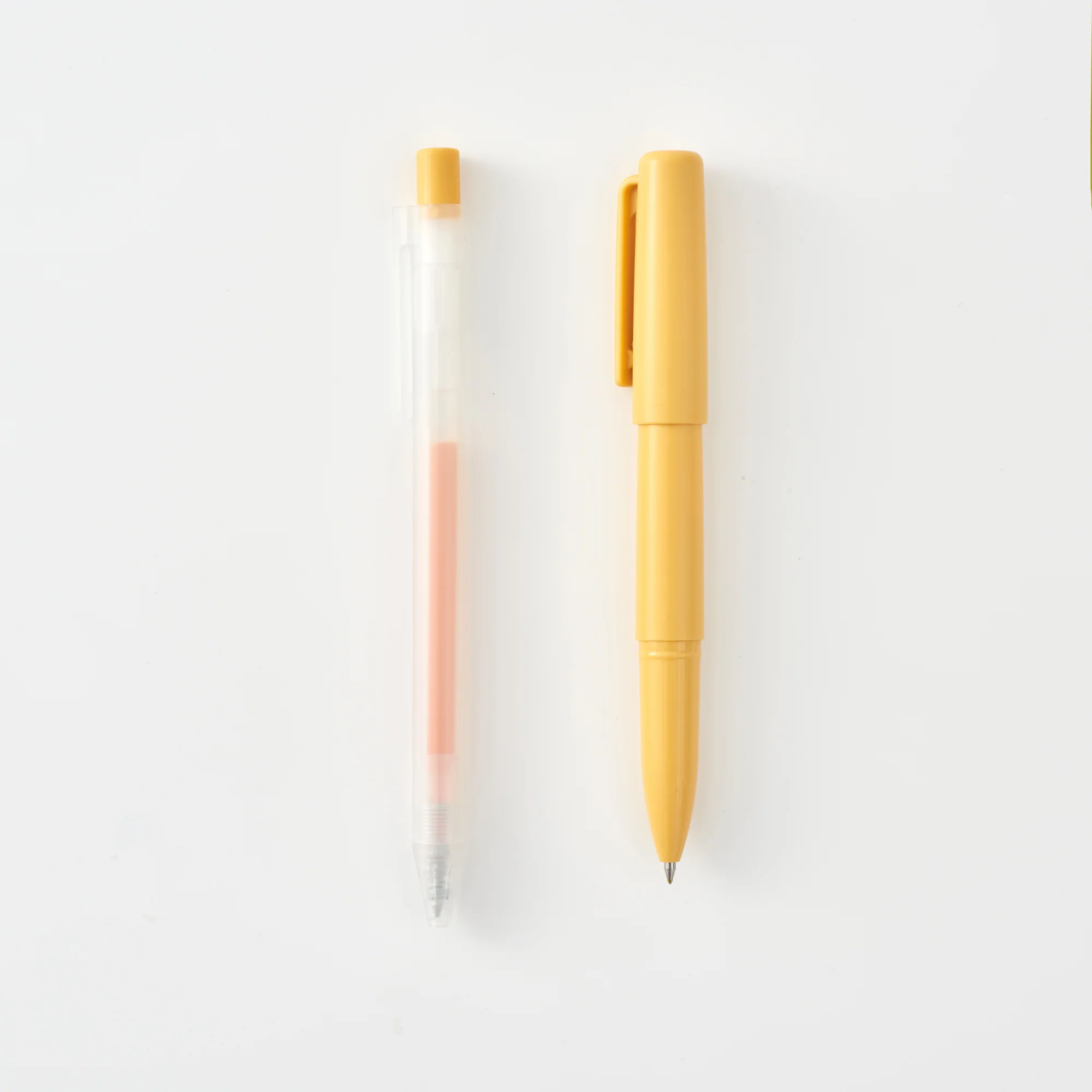 Compact Gel Ink Ballpoint Pen Cap Type 0.5 mm - Blue - Image 6