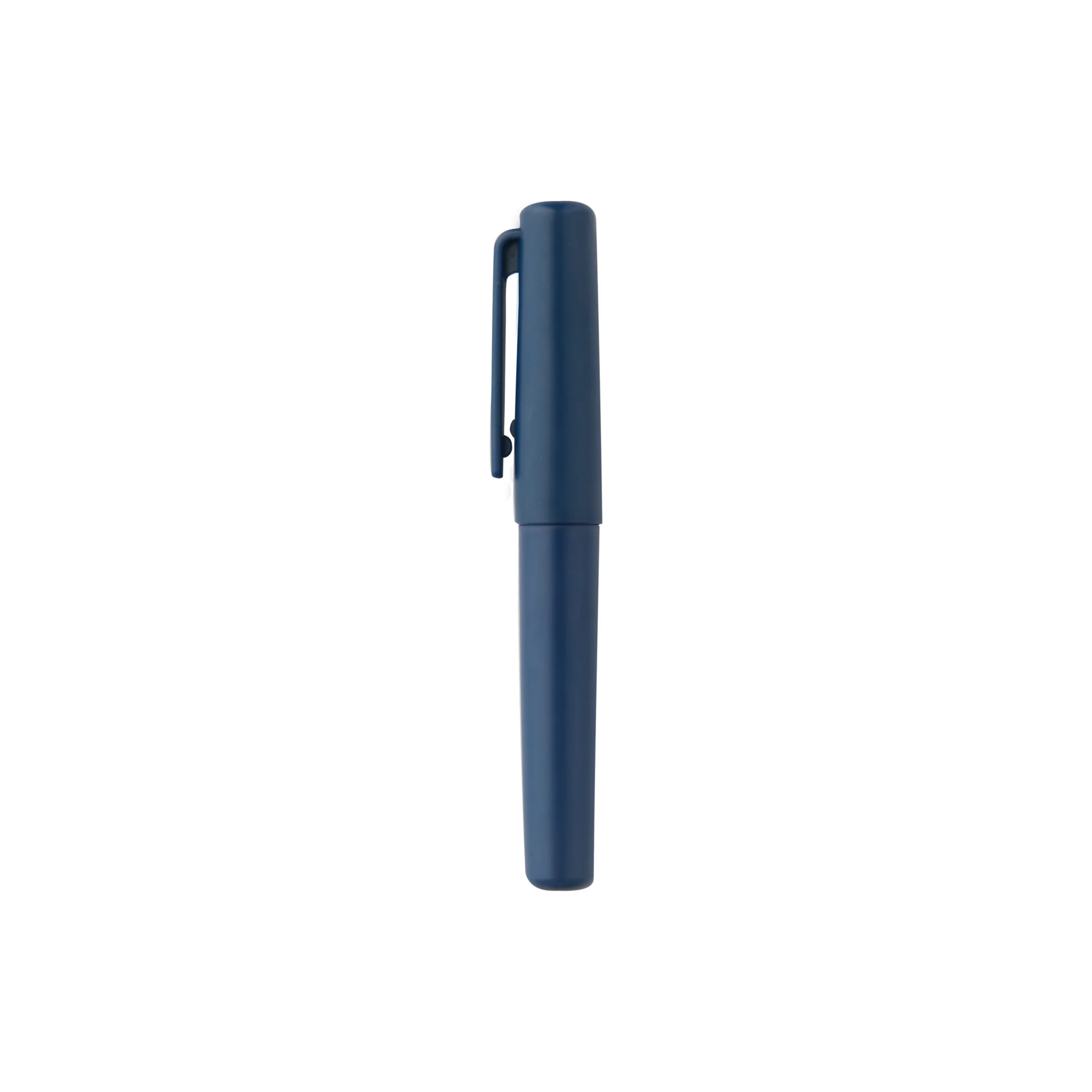 Compact Gel Ink Ballpoint Pen Cap Type 0.5 mm - Blue Black