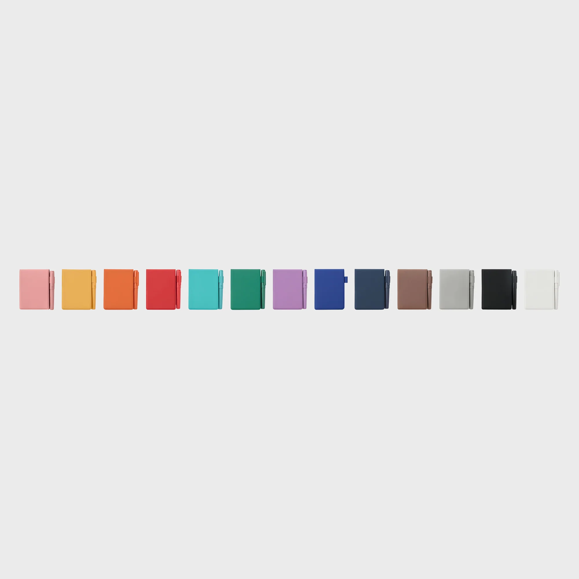 Compact Gel Ink Ballpoint Pen Cap Type 0.5 mm - Red - Image 7