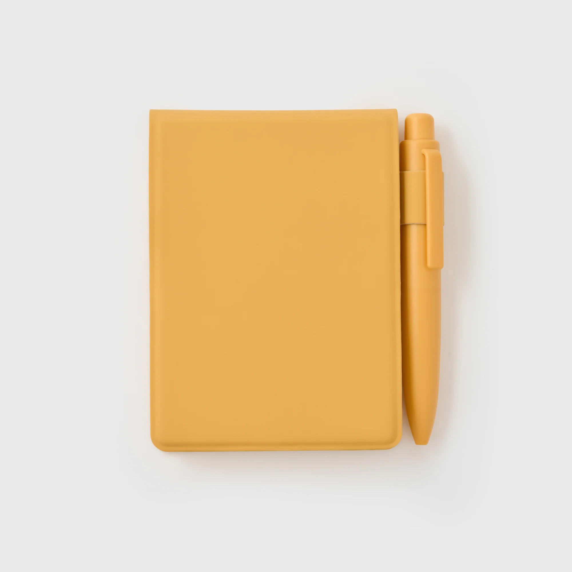 Compact Gel Ink Ballpoint Pen Knock Type 0.5 mm - Yellow - Image 4
