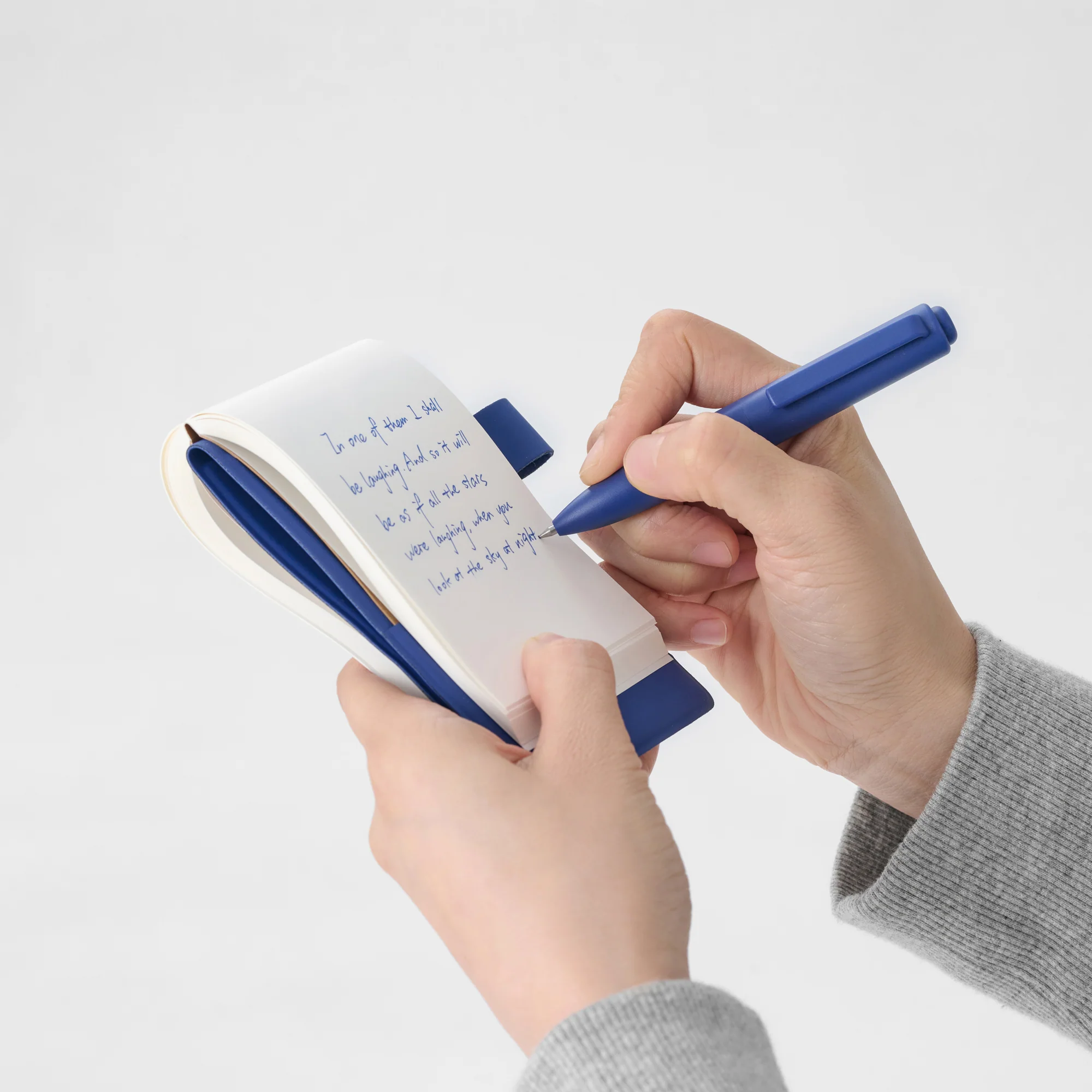 Compact Notebook A7 - Blue Black - Image 20