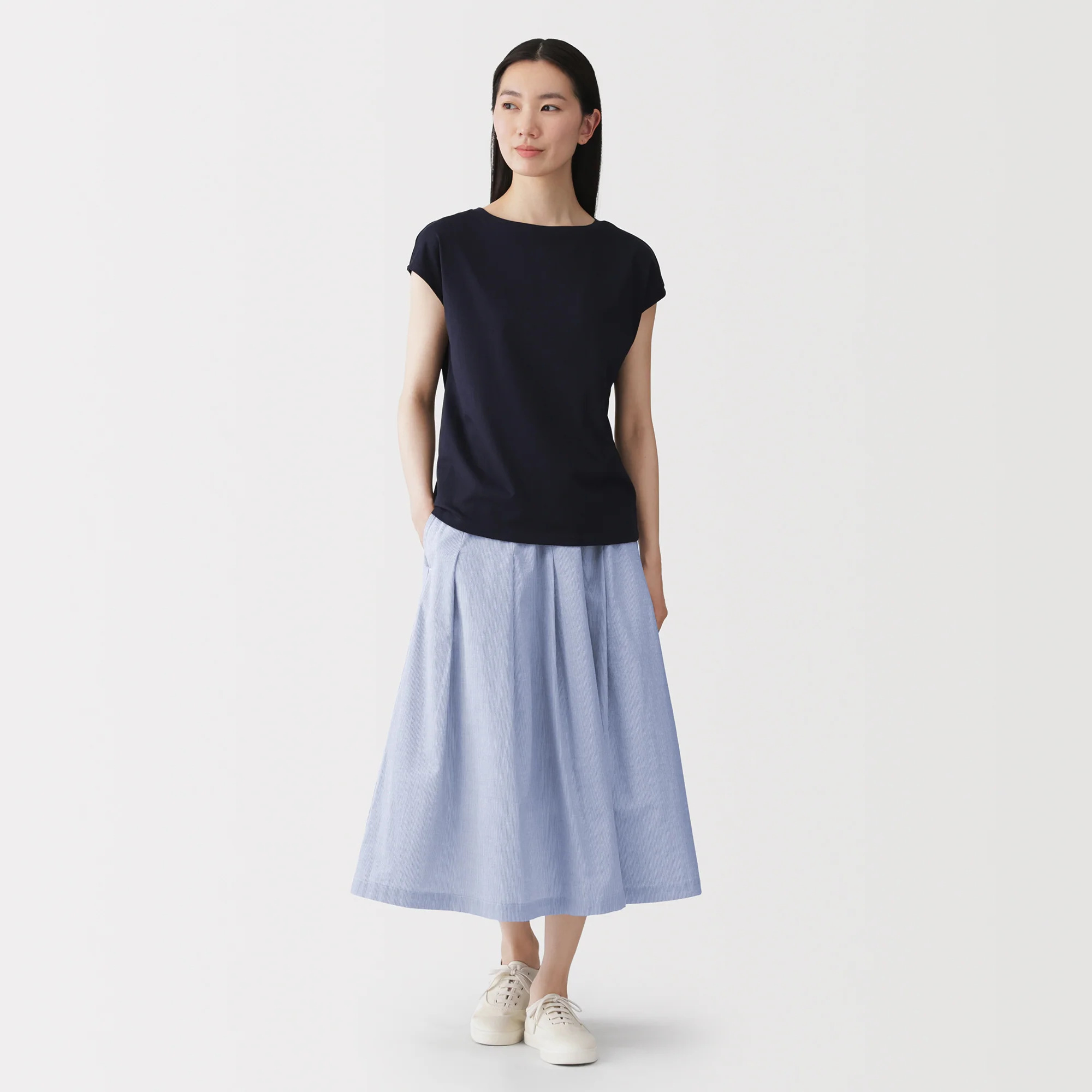 Cool Touch Gathered Skirt