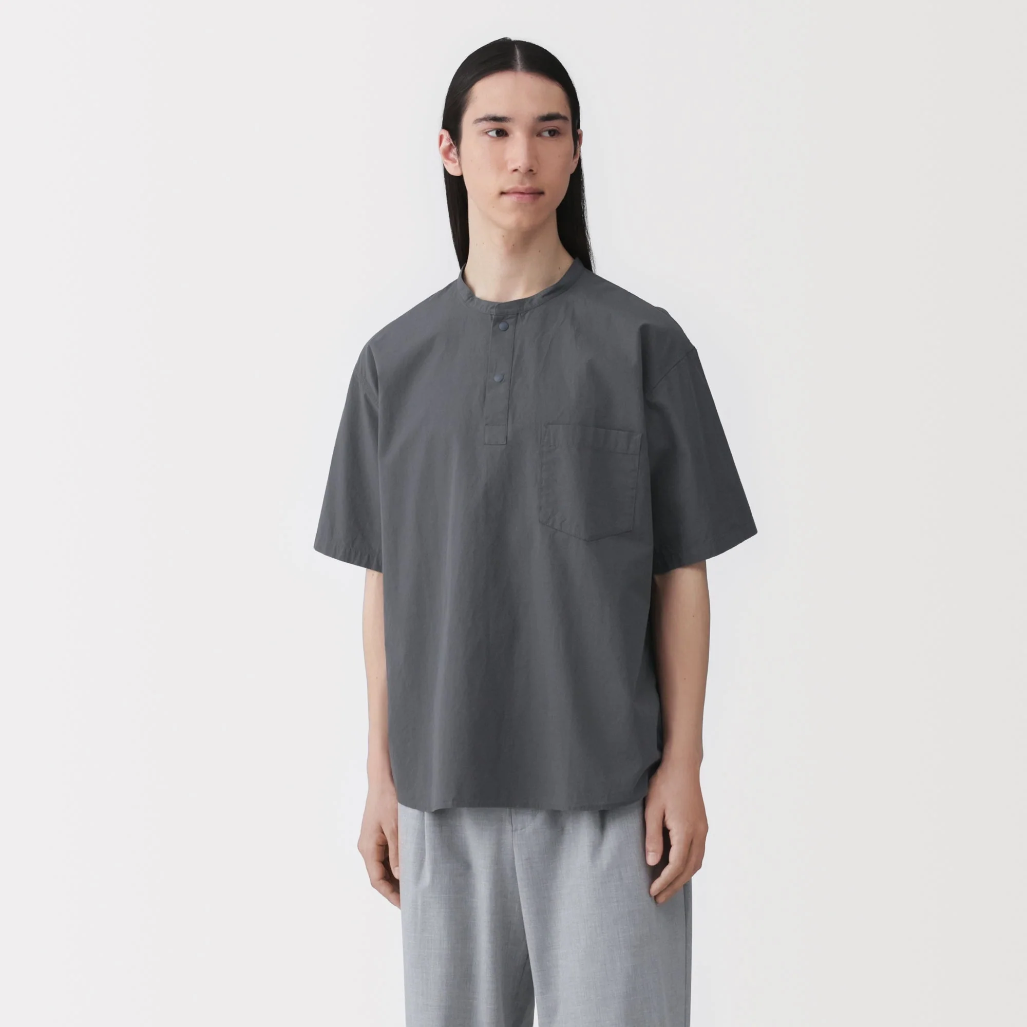 Cool Touch Henley T-Shirt - Image 11
