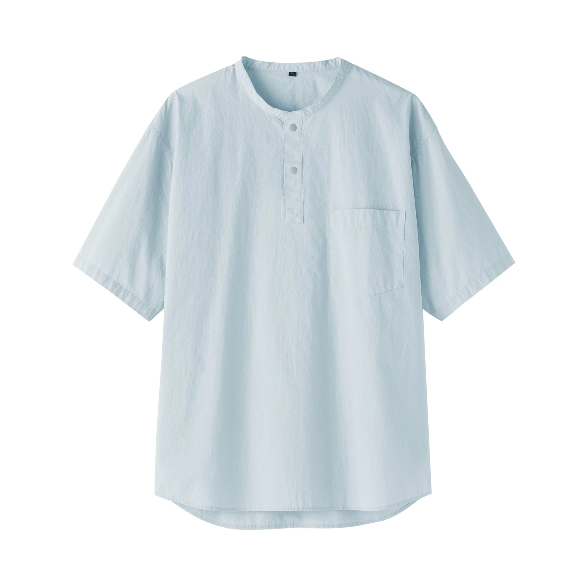 Cool Touch Henley T-Shirt - Image 18