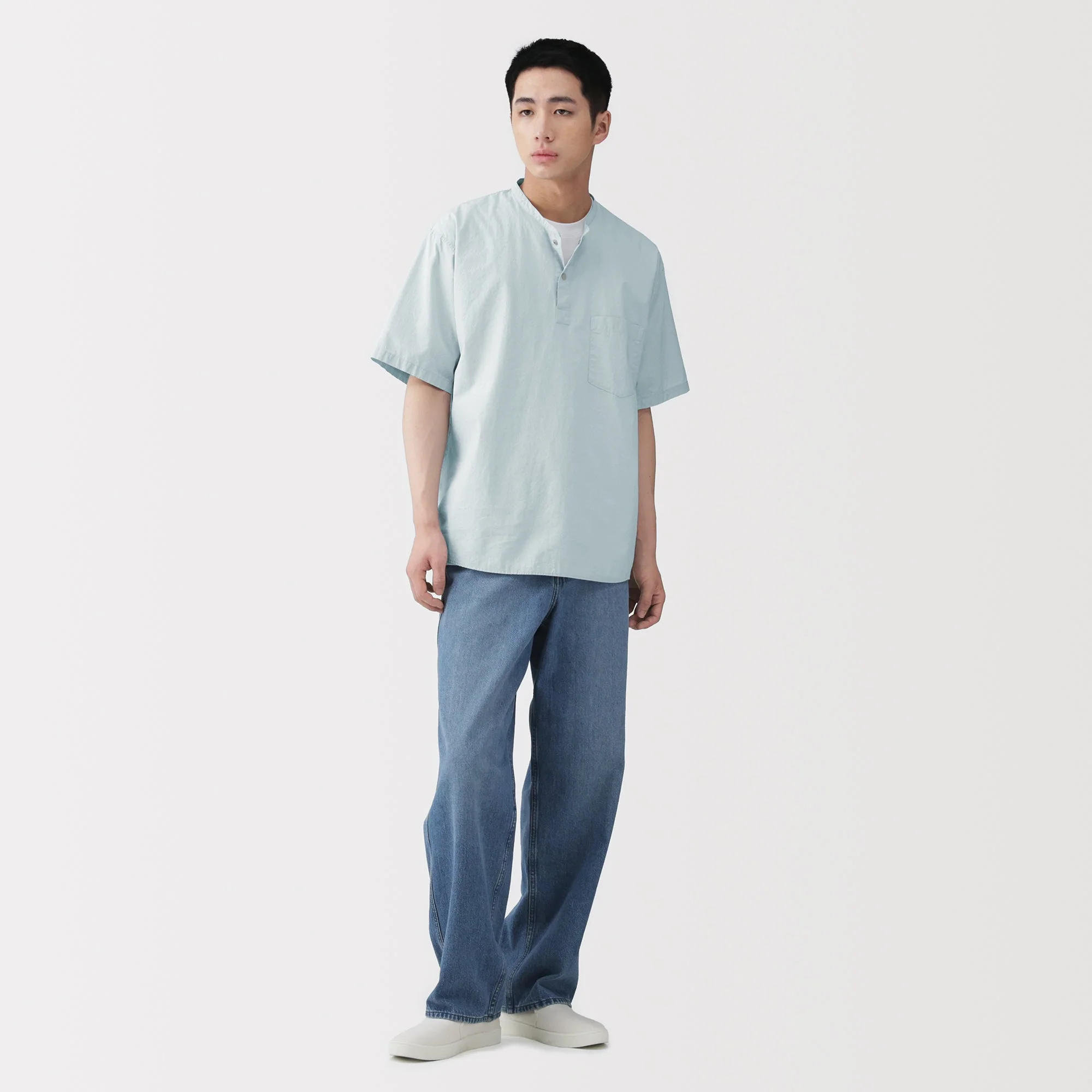 Cool Touch Henley T-Shirt - Image 20