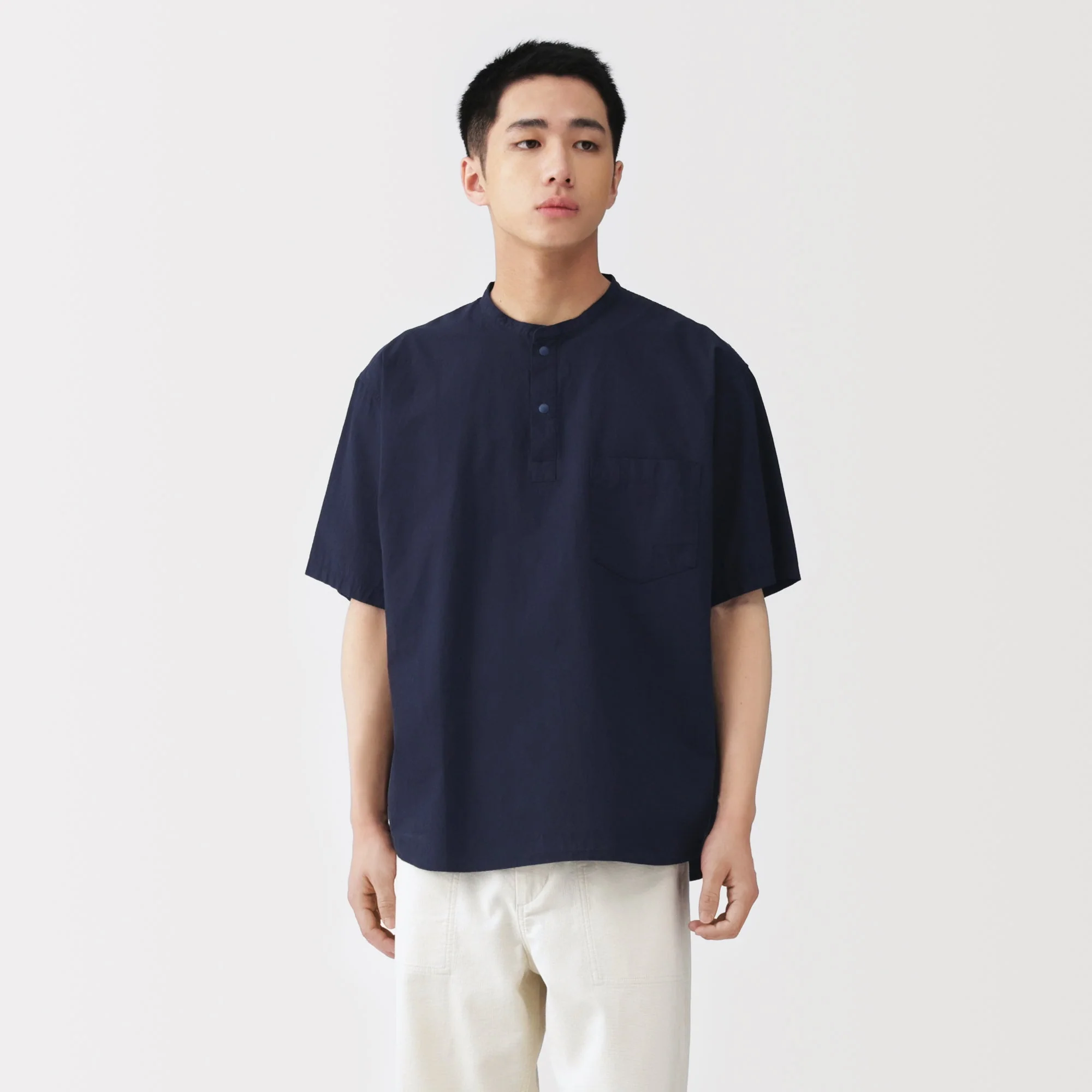 Cool Touch Henley T-Shirt - Image 27