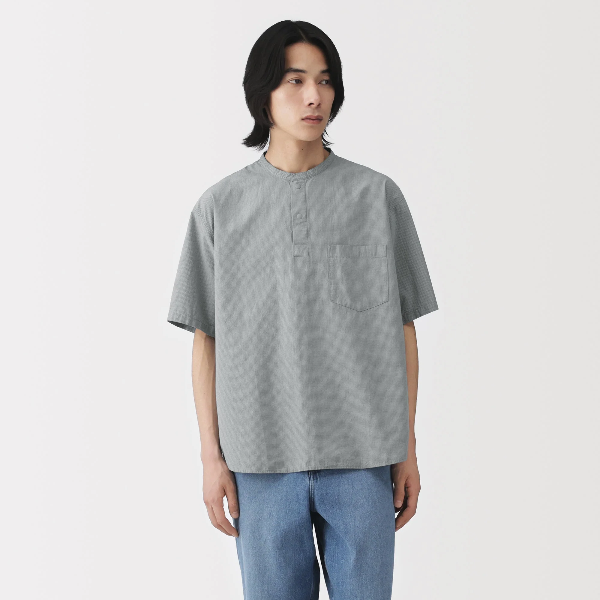 Cool Touch Henley T-Shirt - Image 35