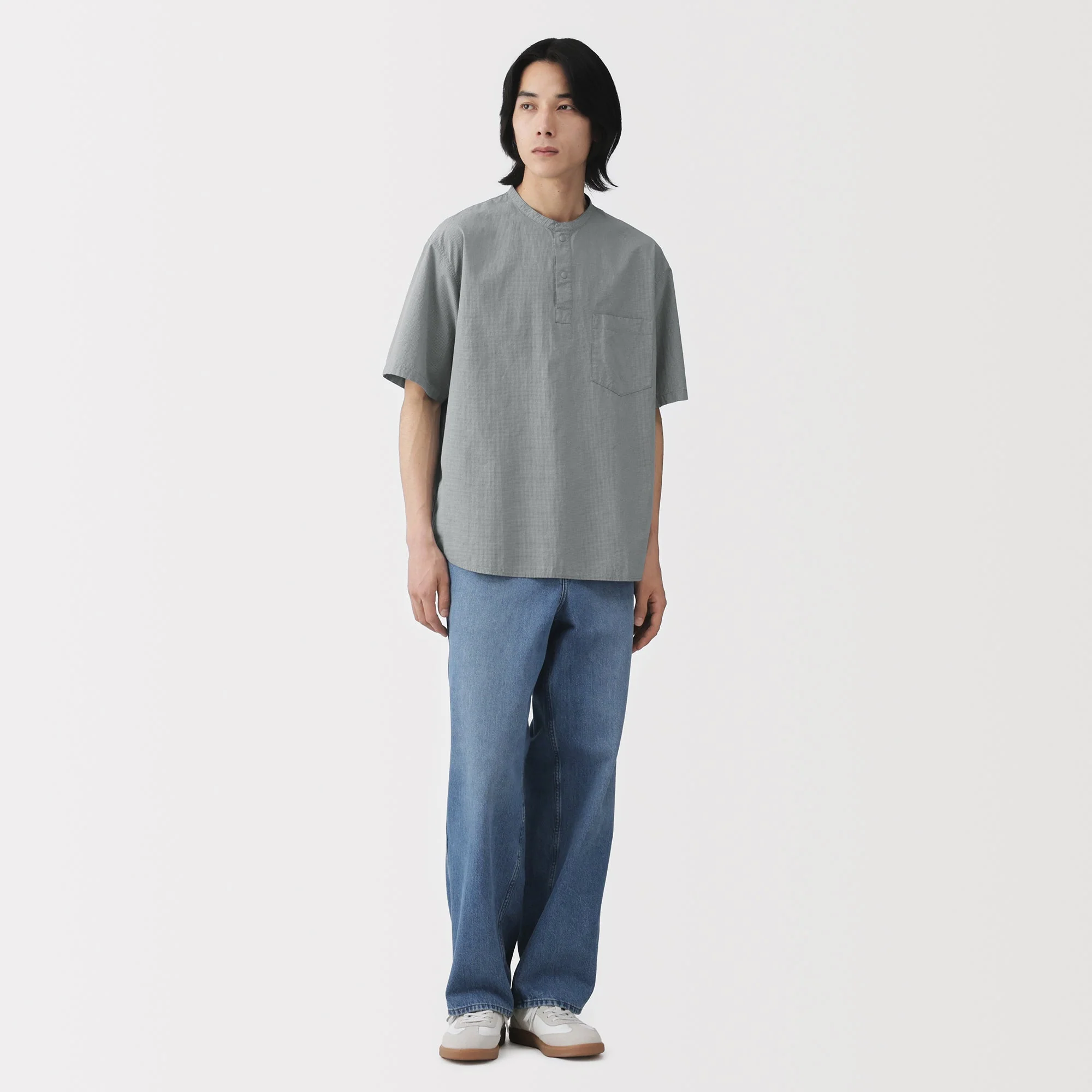Cool Touch Henley T-Shirt - Image 36