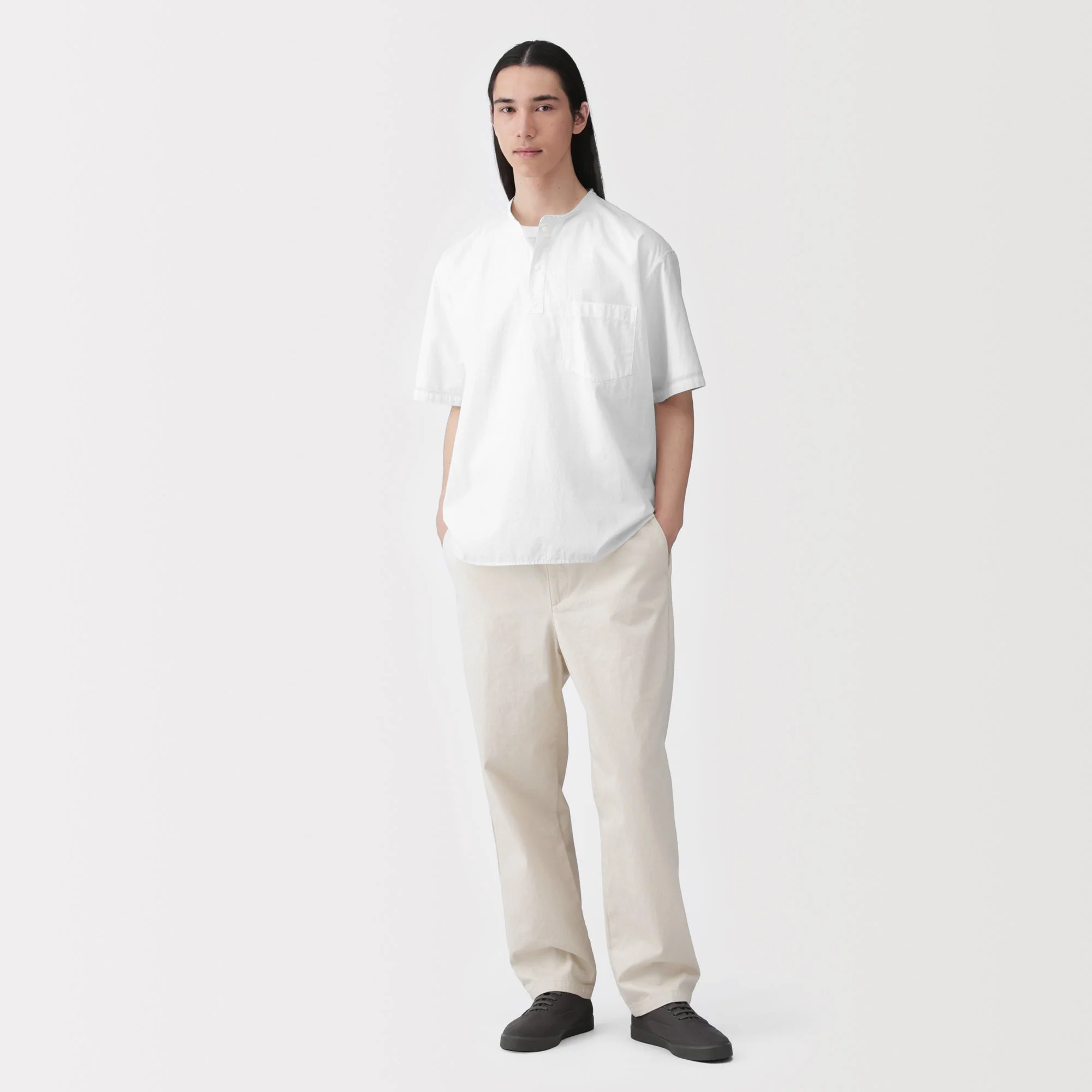 Cool Touch Henley T-Shirt - Image 4