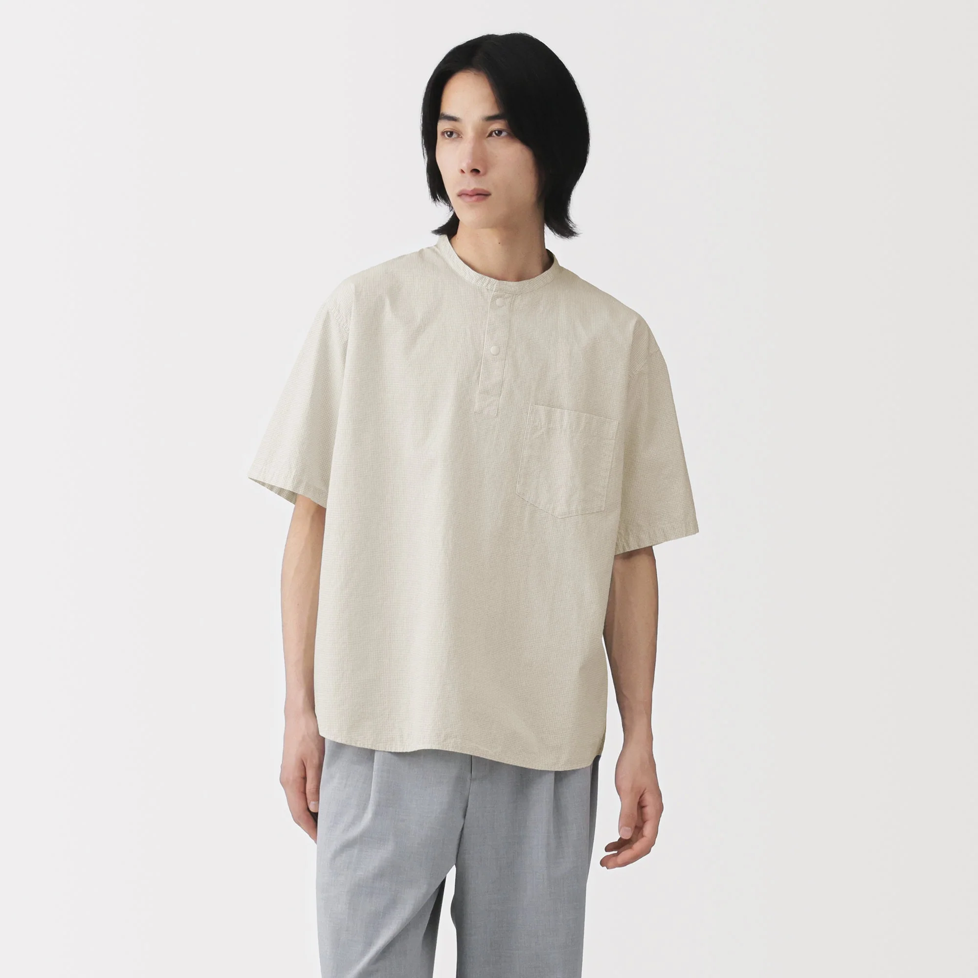 Cool Touch Henley T-Shirt - Image 43