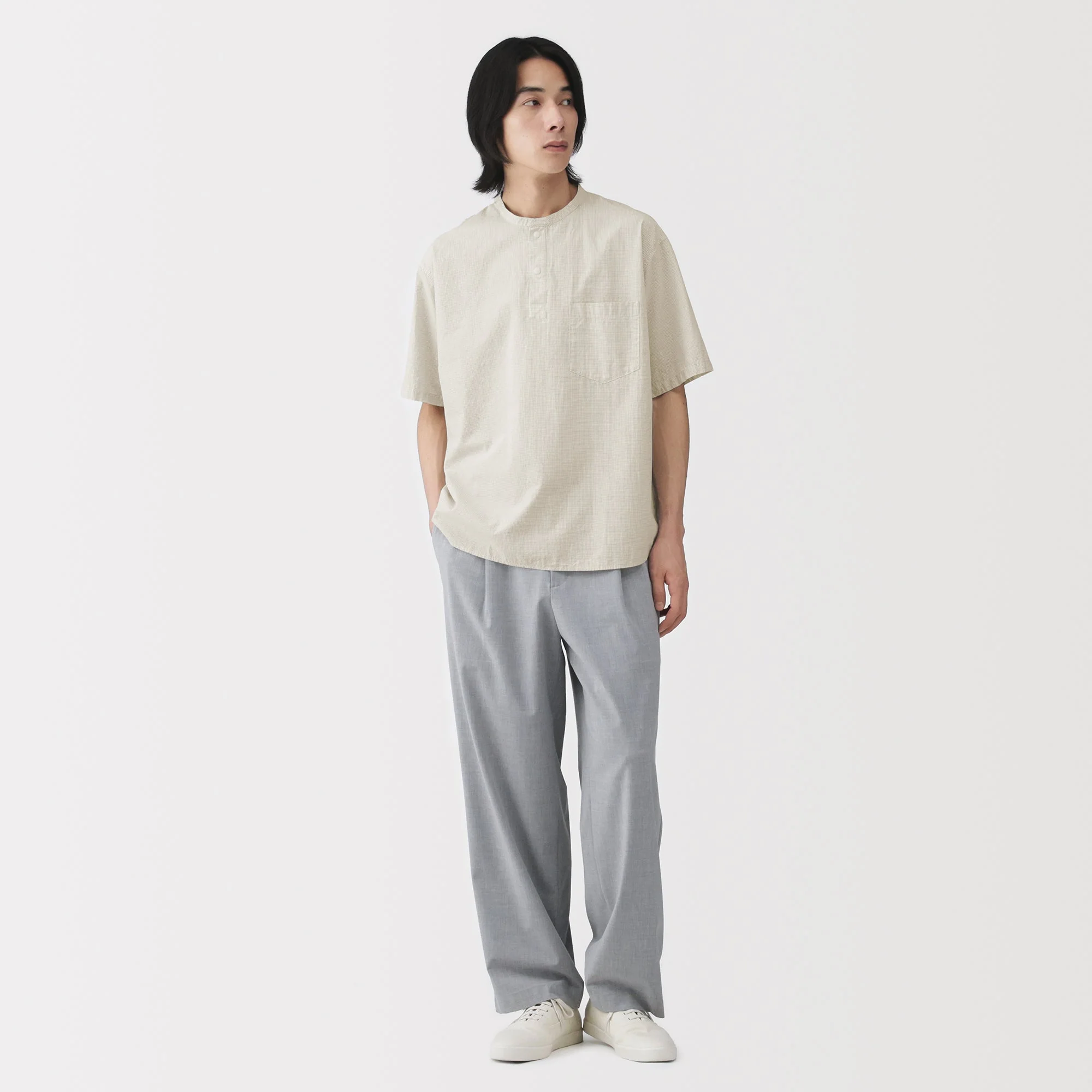 Cool Touch Henley T-Shirt - Image 44