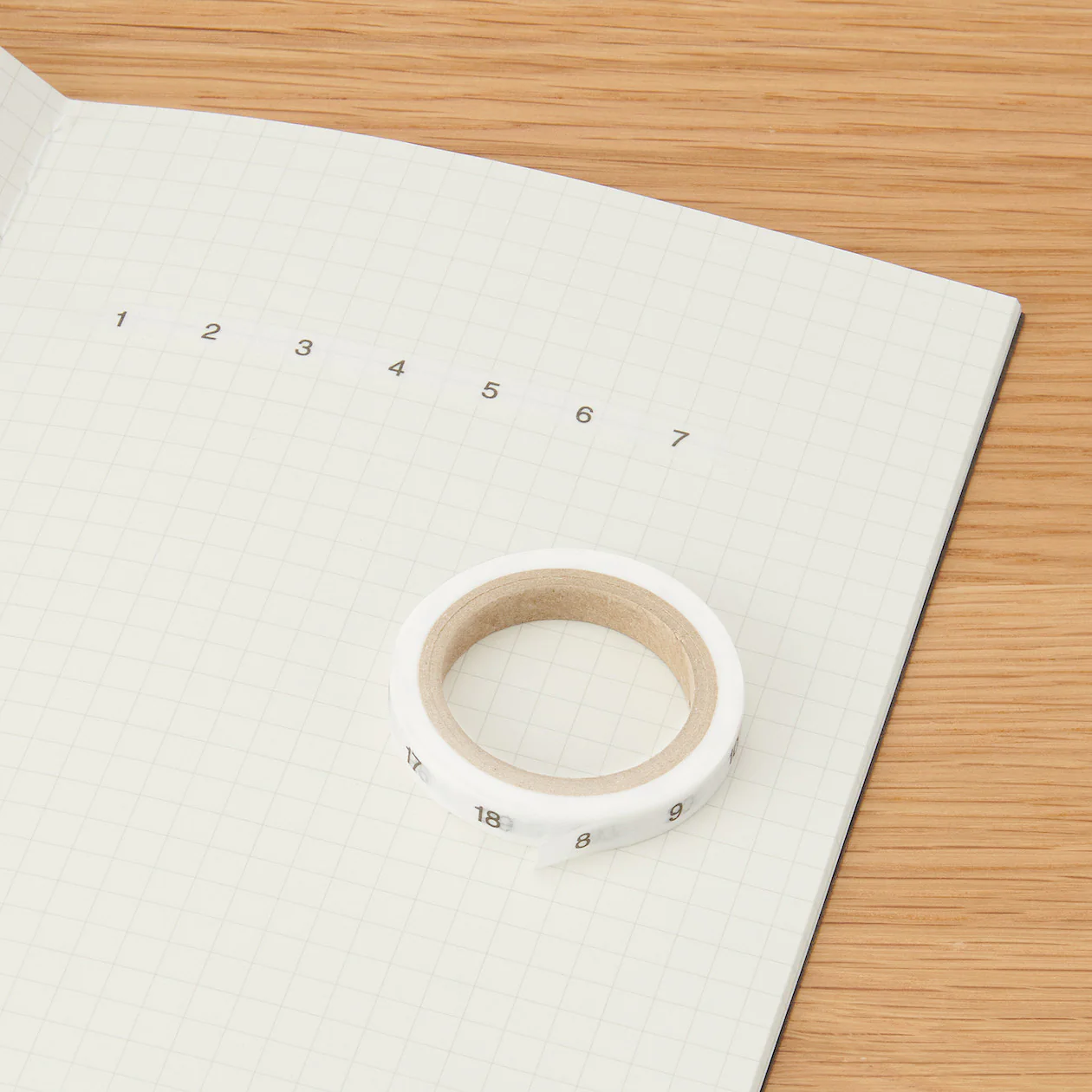 Perforated Tape Days of the Month