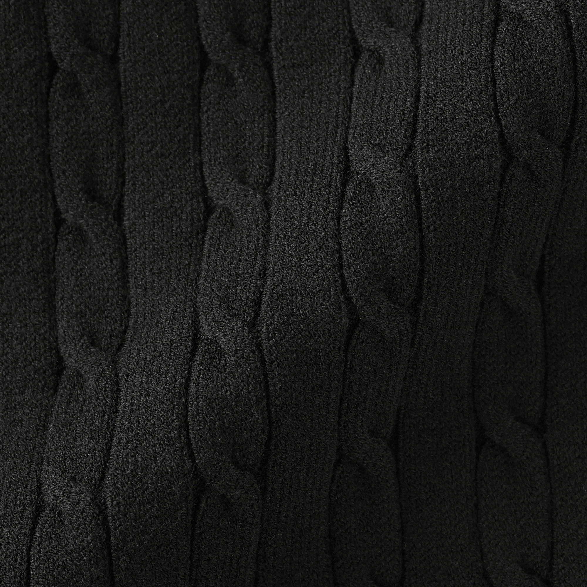 Cotton Blend Cable Vest - Image 8