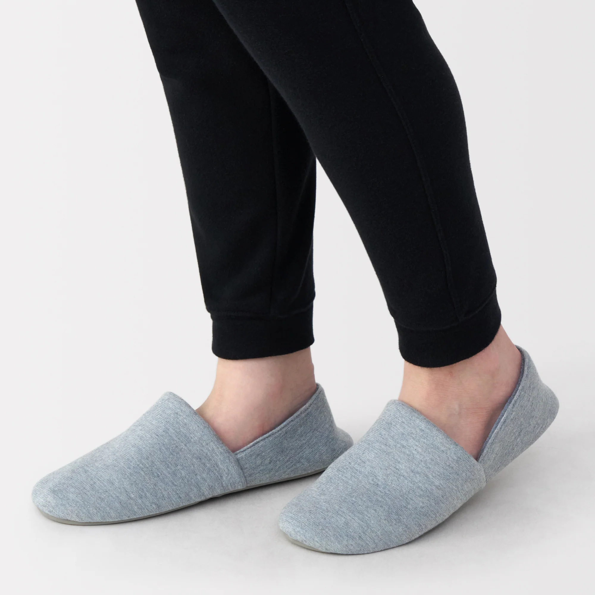 Cotton Blend Jersey Portable Room Shoes - Image 8