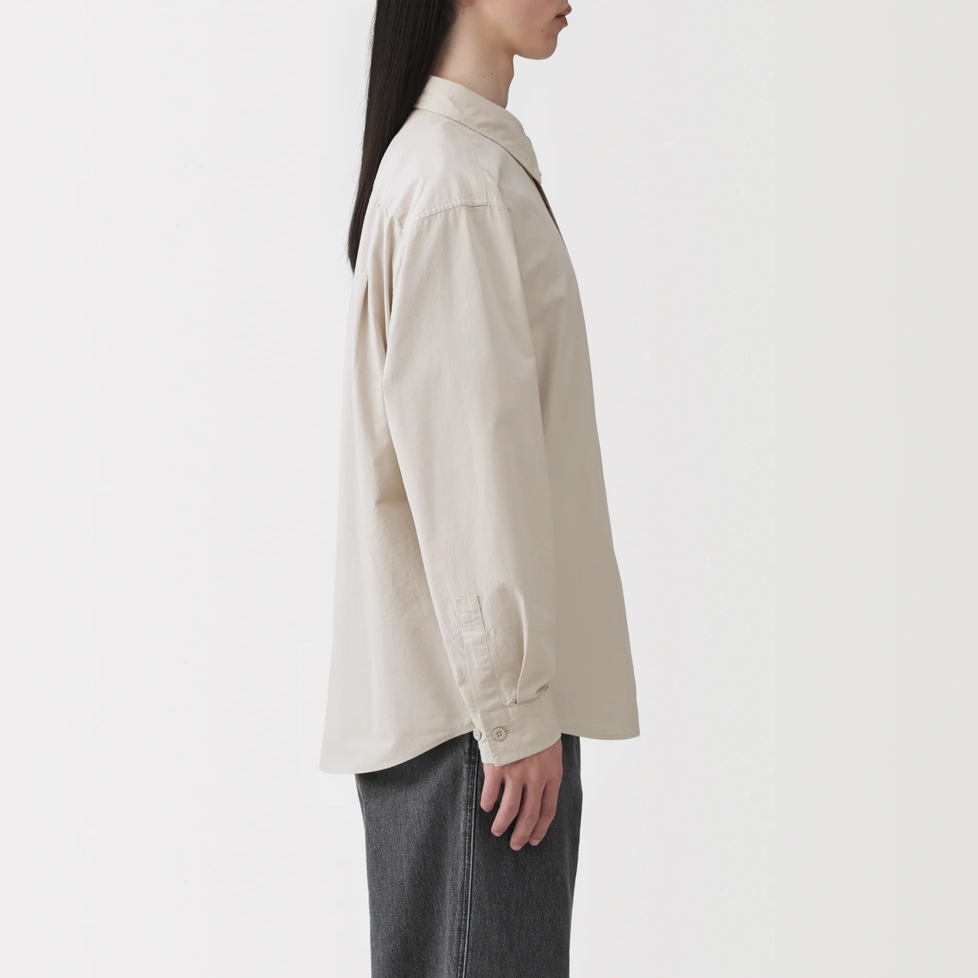 Cotton Broadcloth Overshirt - Image 23