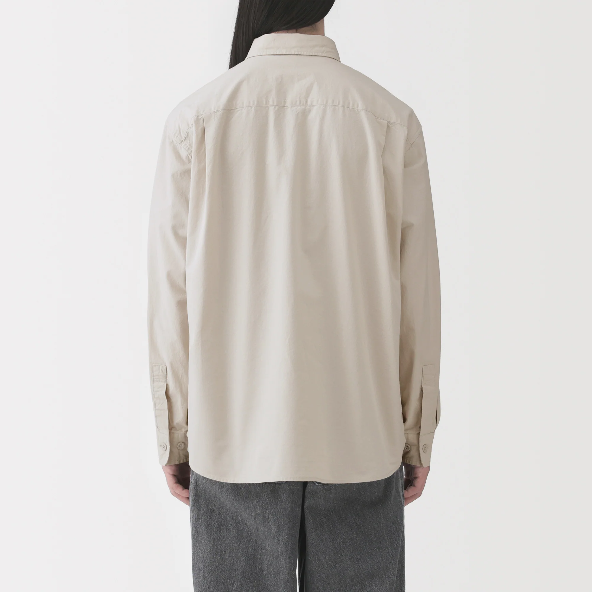 Cotton Broadcloth Overshirt - Image 24