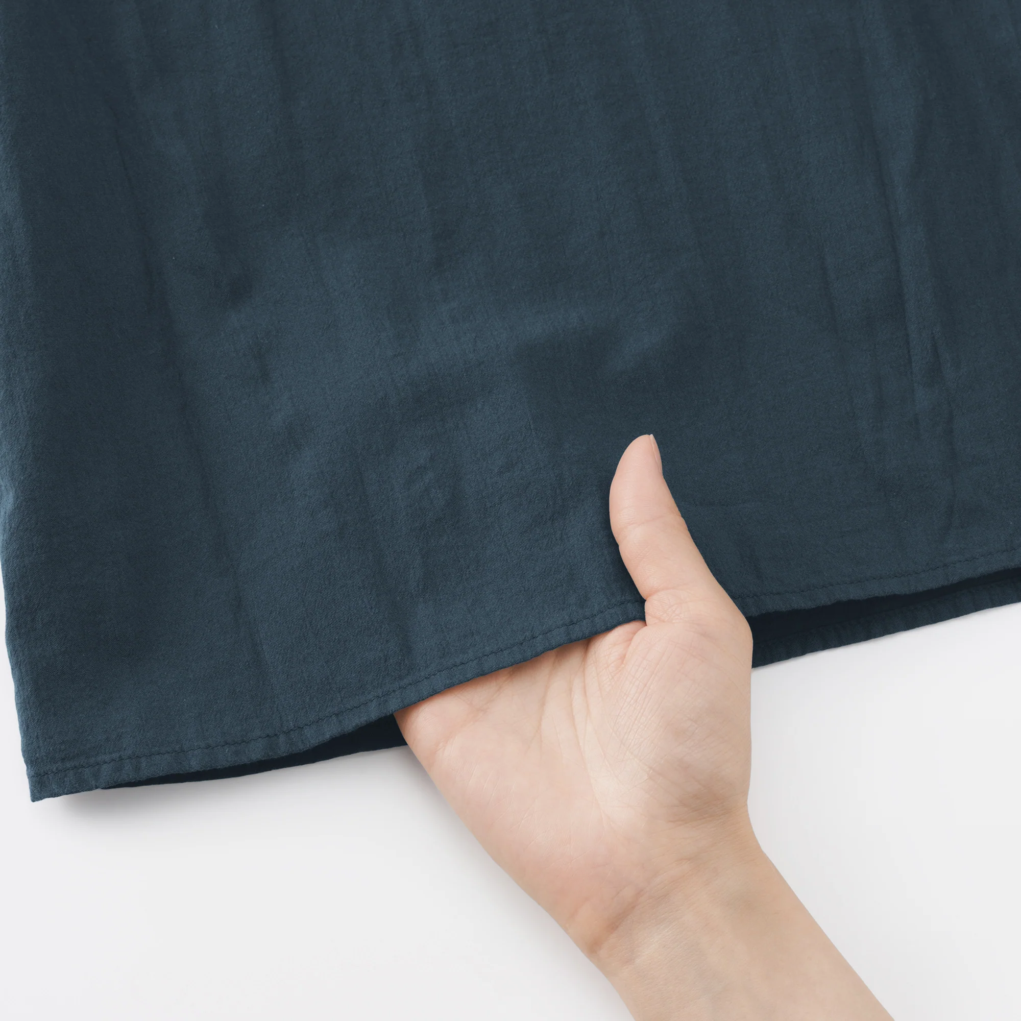 Cotton Crepe Skirt Pants - Image 12