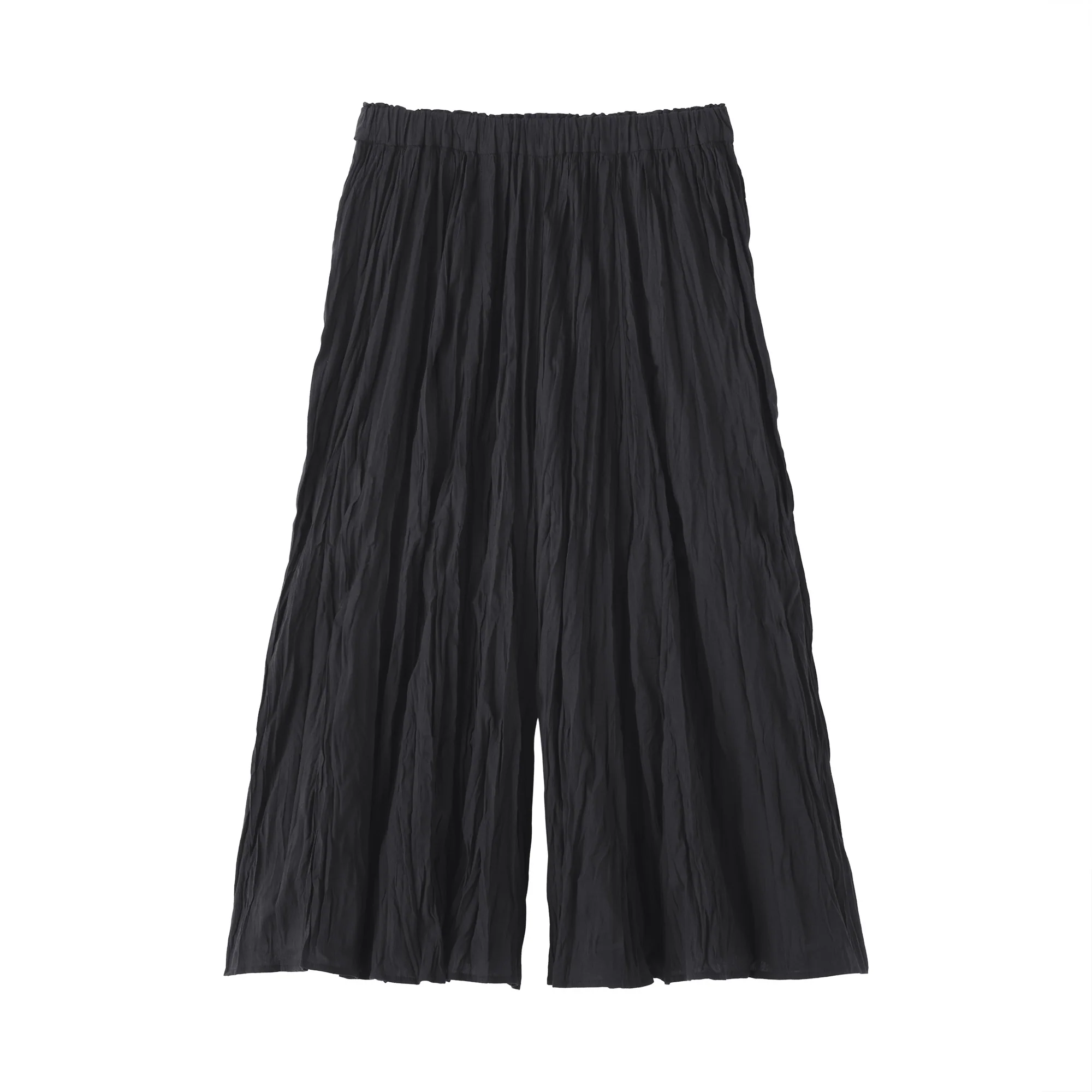 Cotton Crepe Skirt Pants - Image 25