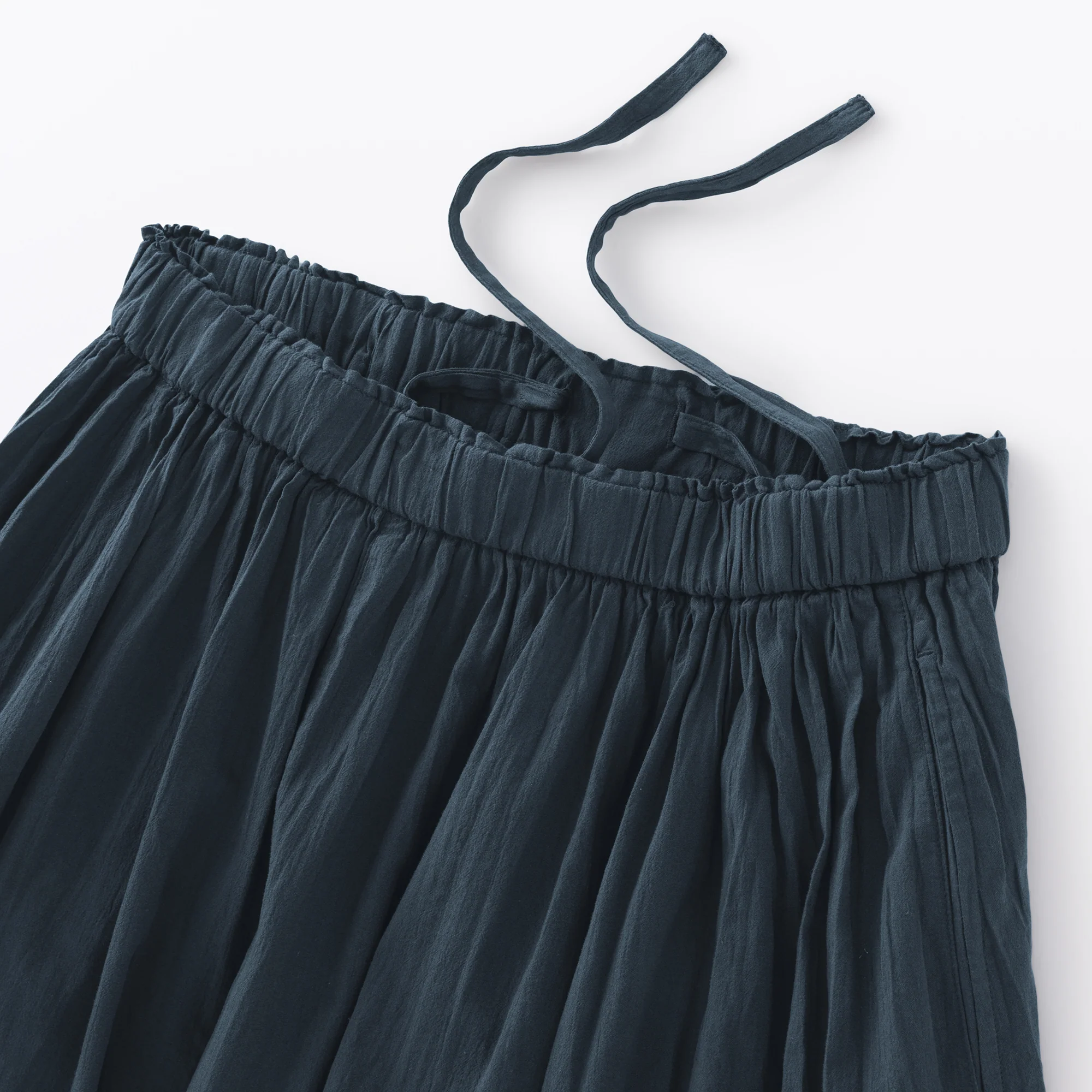 Cotton Crepe Skirt Pants - Image 9