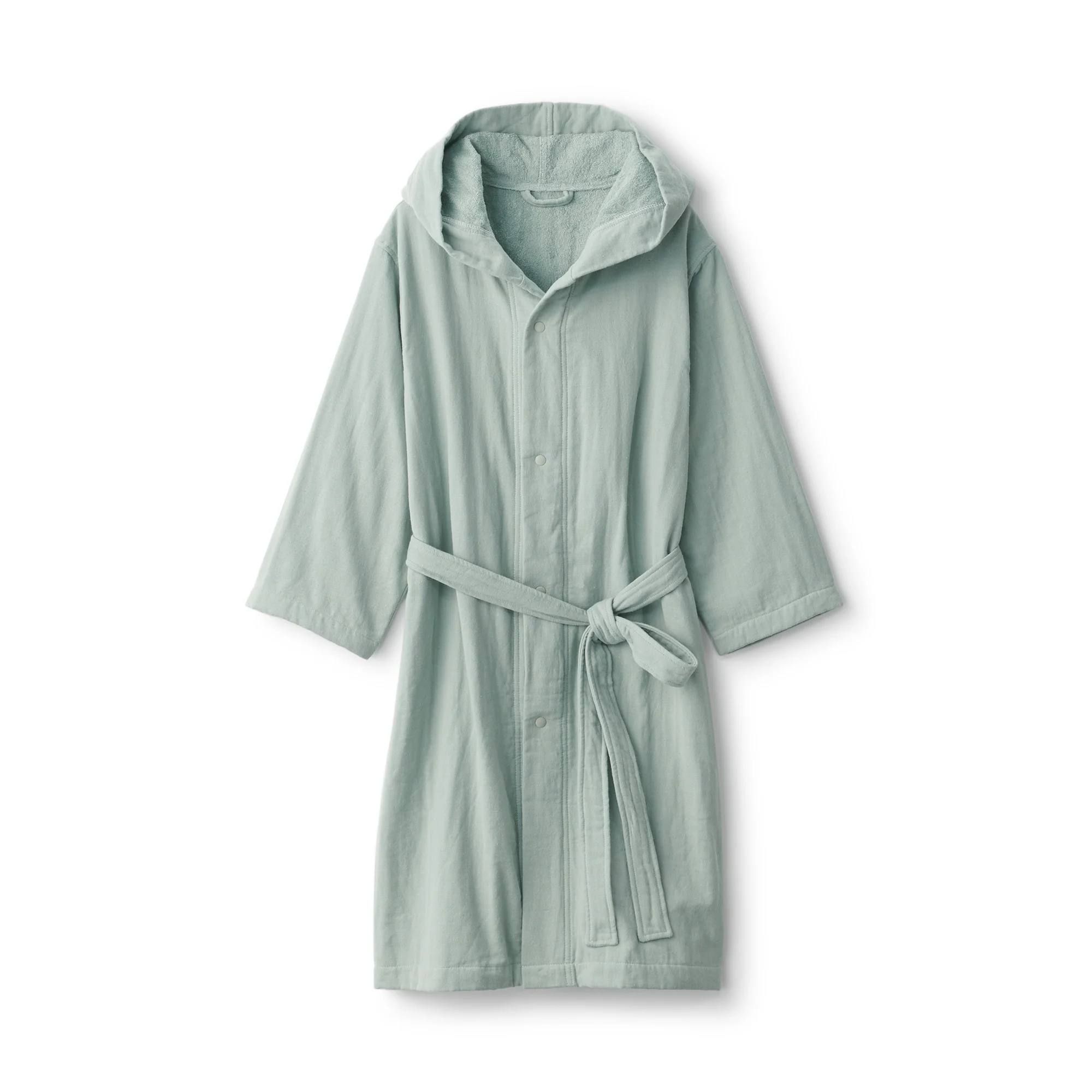 Cotton Gauze Pile Bathrobe