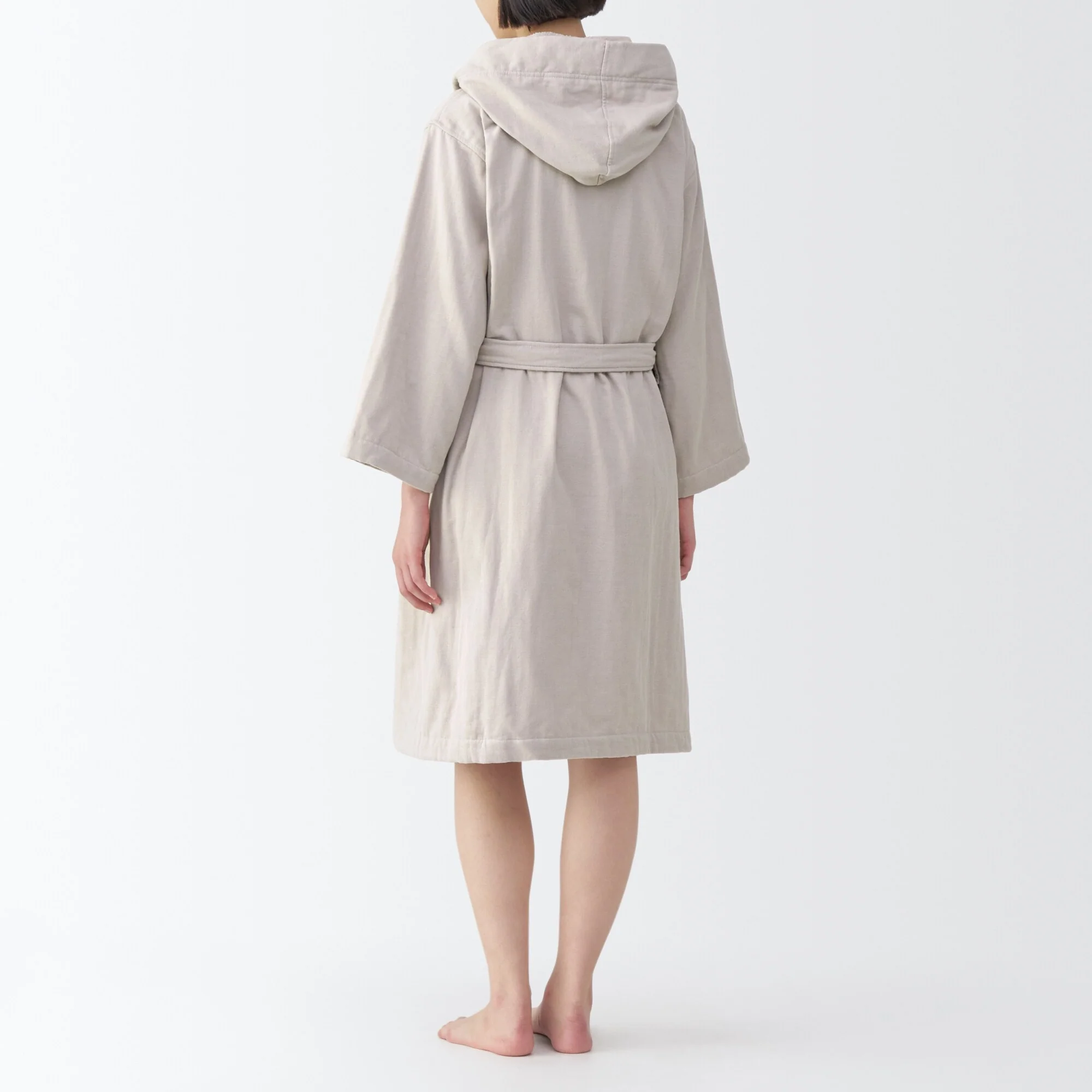 Cotton Gauze Pile Bathrobe - Image 13