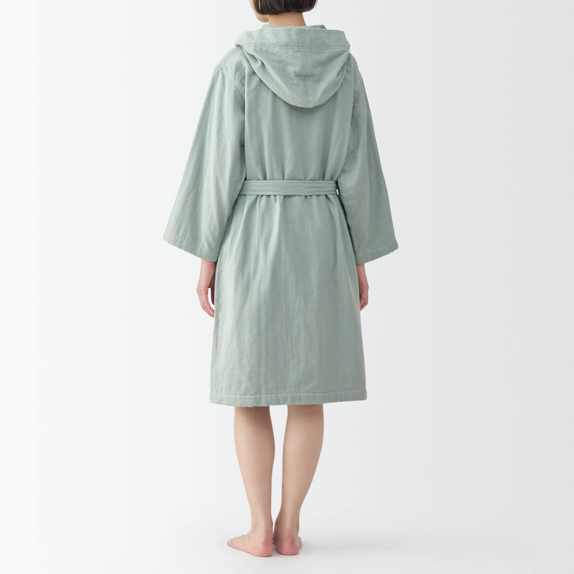 Cotton Gauze Pile Bathrobe - Image 3