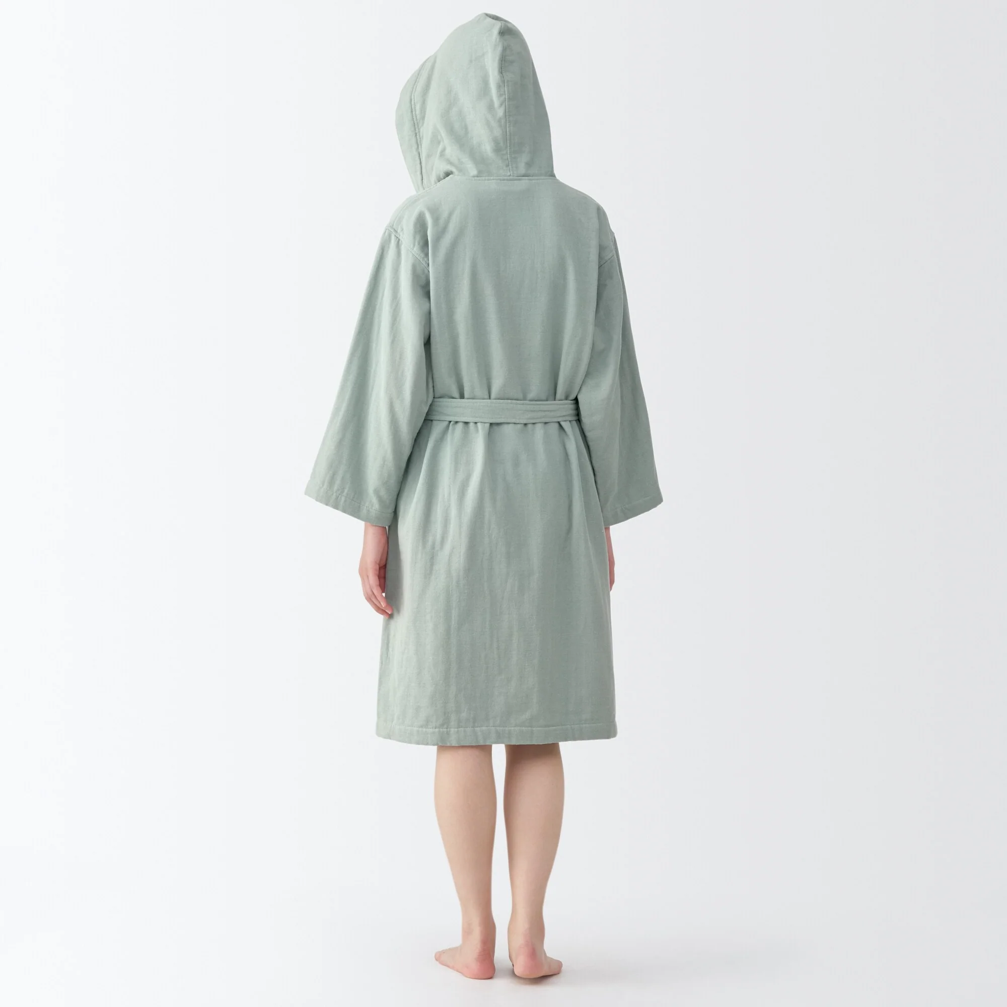Cotton Gauze Pile Bathrobe - Image 4