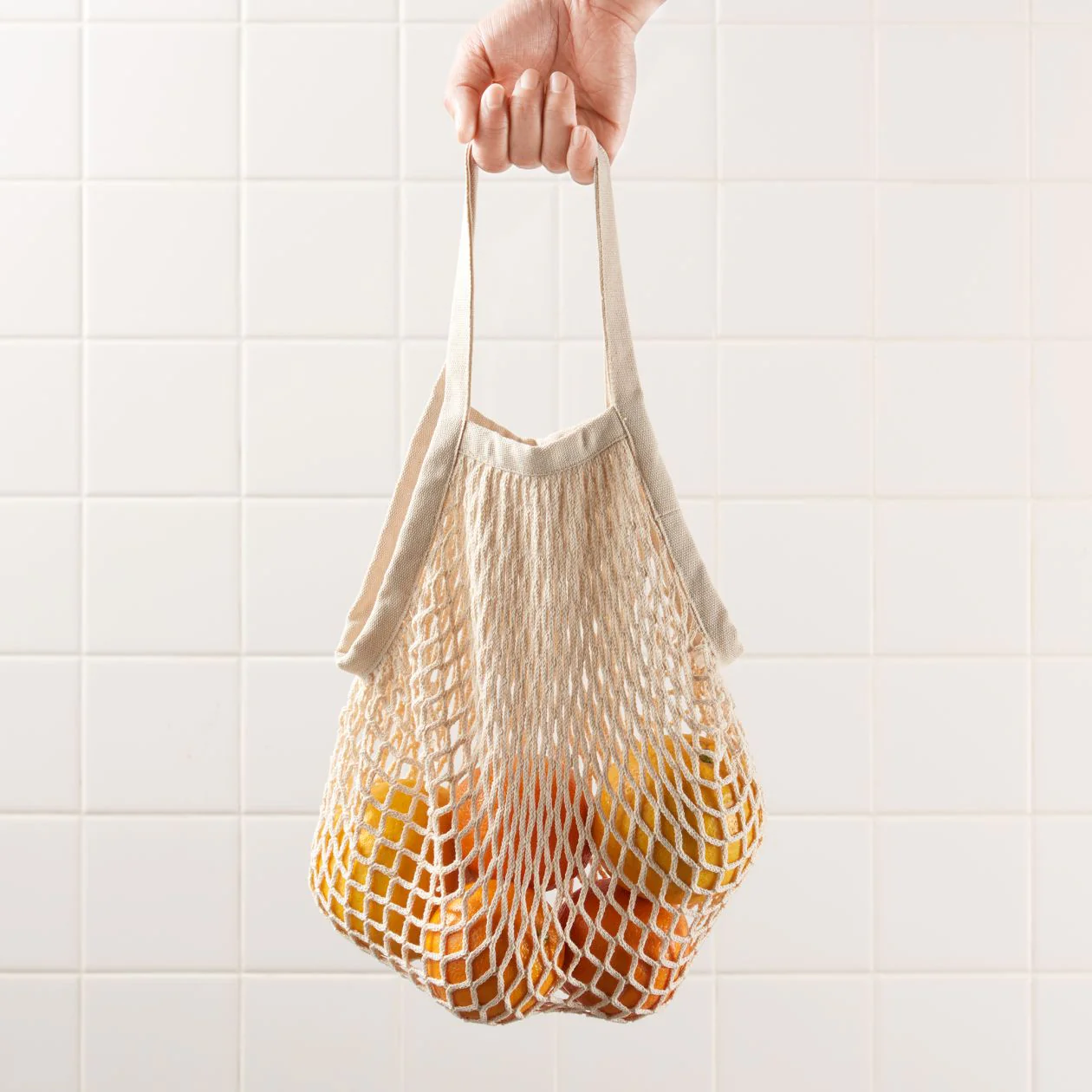 Cotton Mesh Storage Bag - Image 3