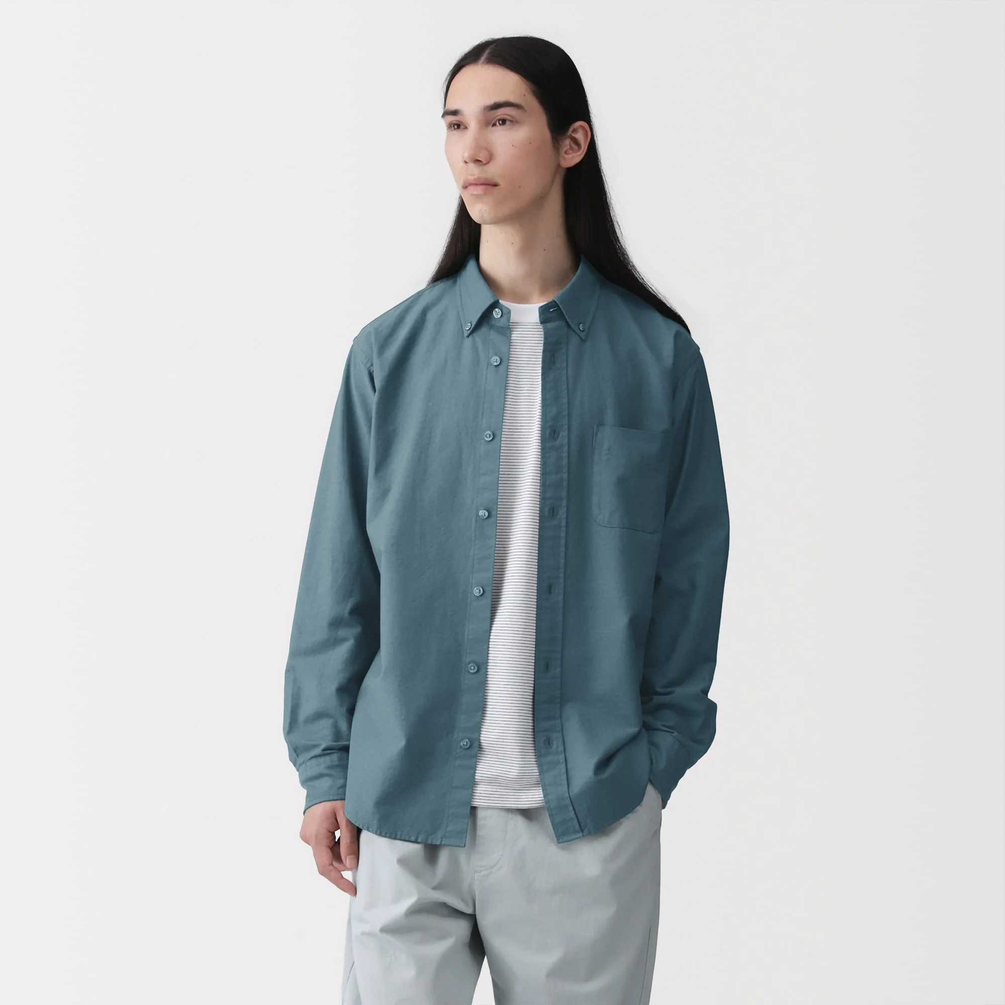 Cotton Oxford Shirt - Image 27