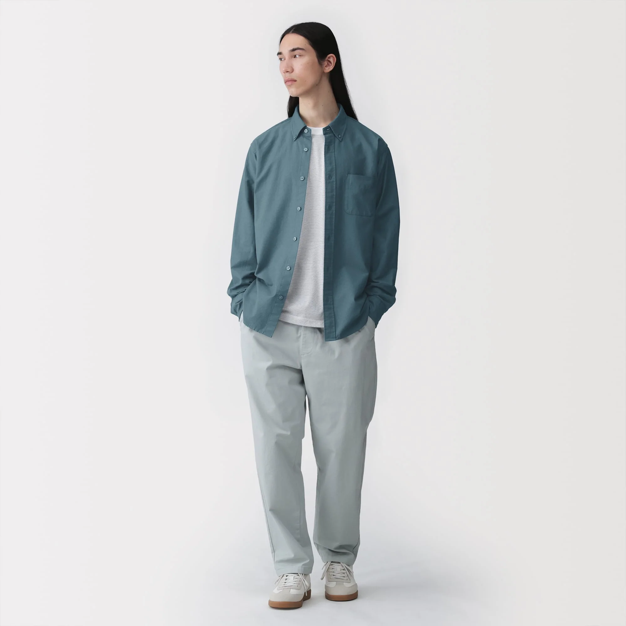 Cotton Oxford Shirt - Image 28