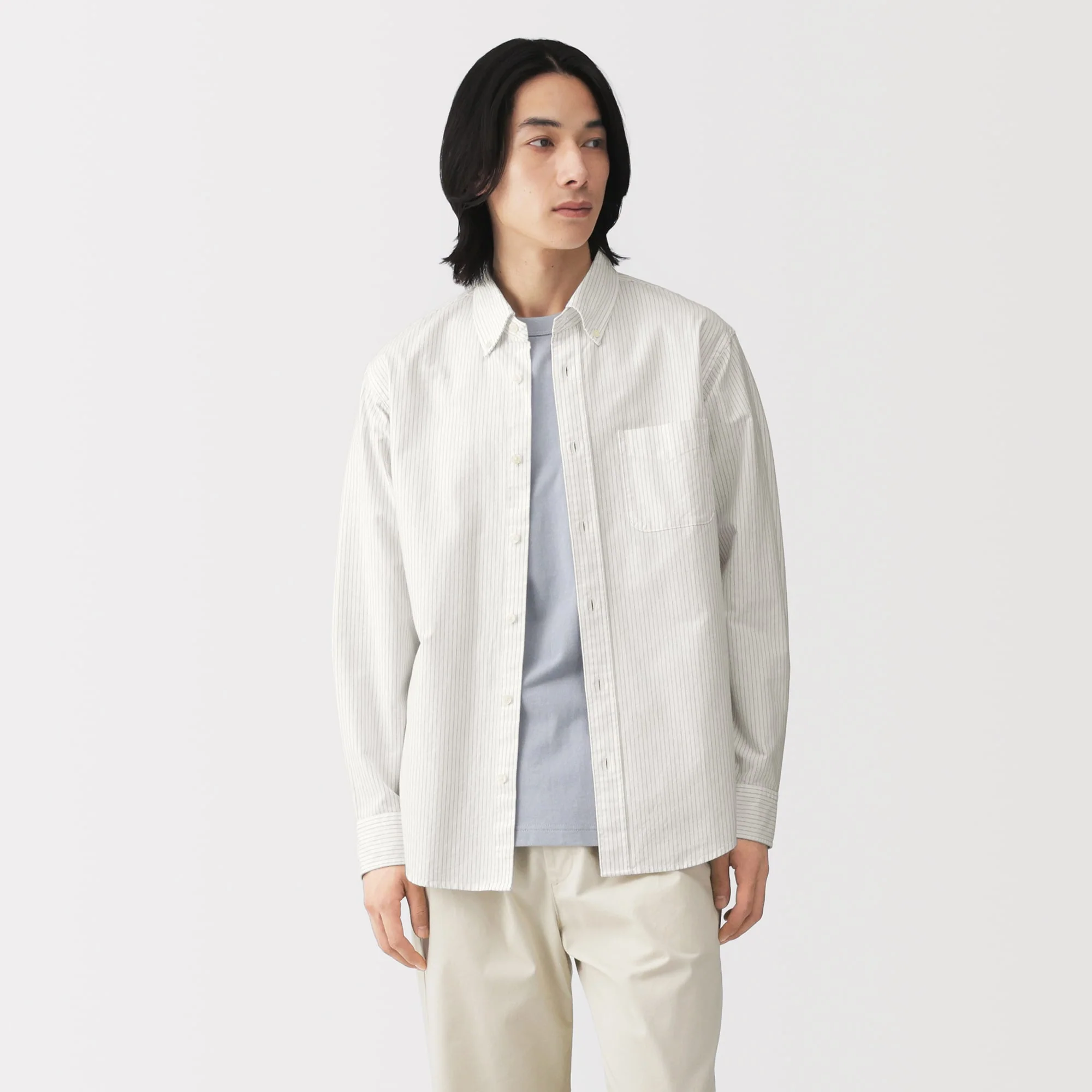 Cotton Oxford Shirt - Image 44