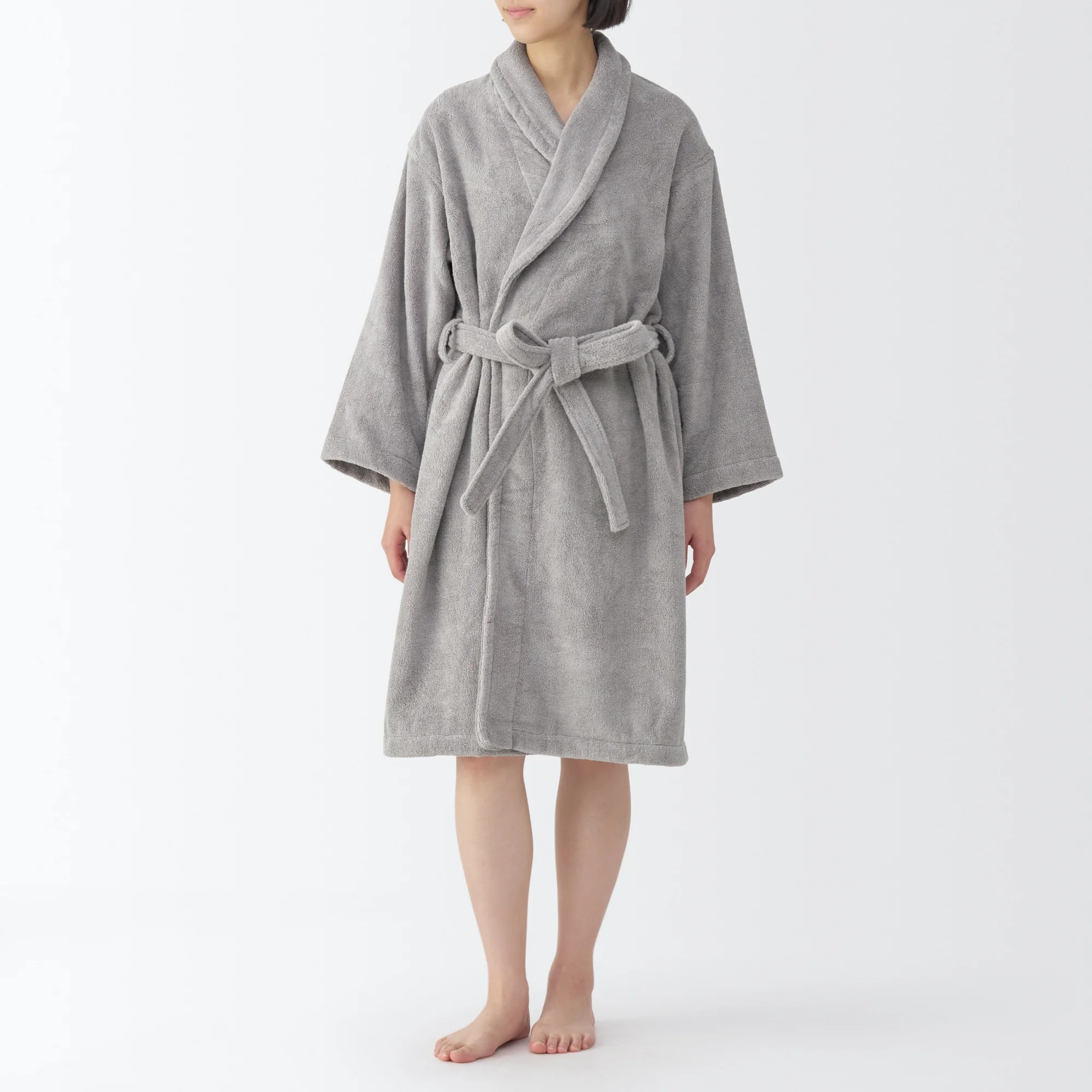 Cotton Pile Bathrobe - Image 2