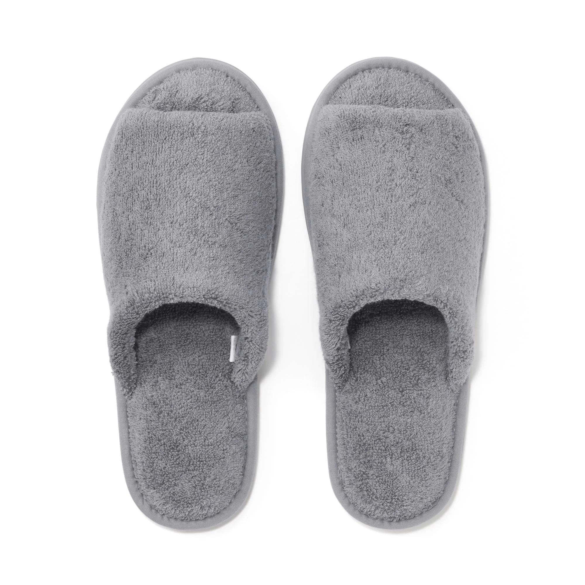 Cotton Pile Open Toe Slippers - Image 15