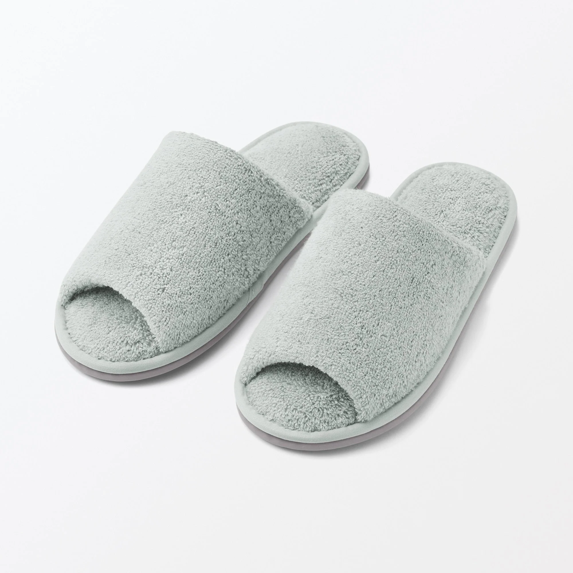 Cotton Pile Open Toe Slippers - Image 22