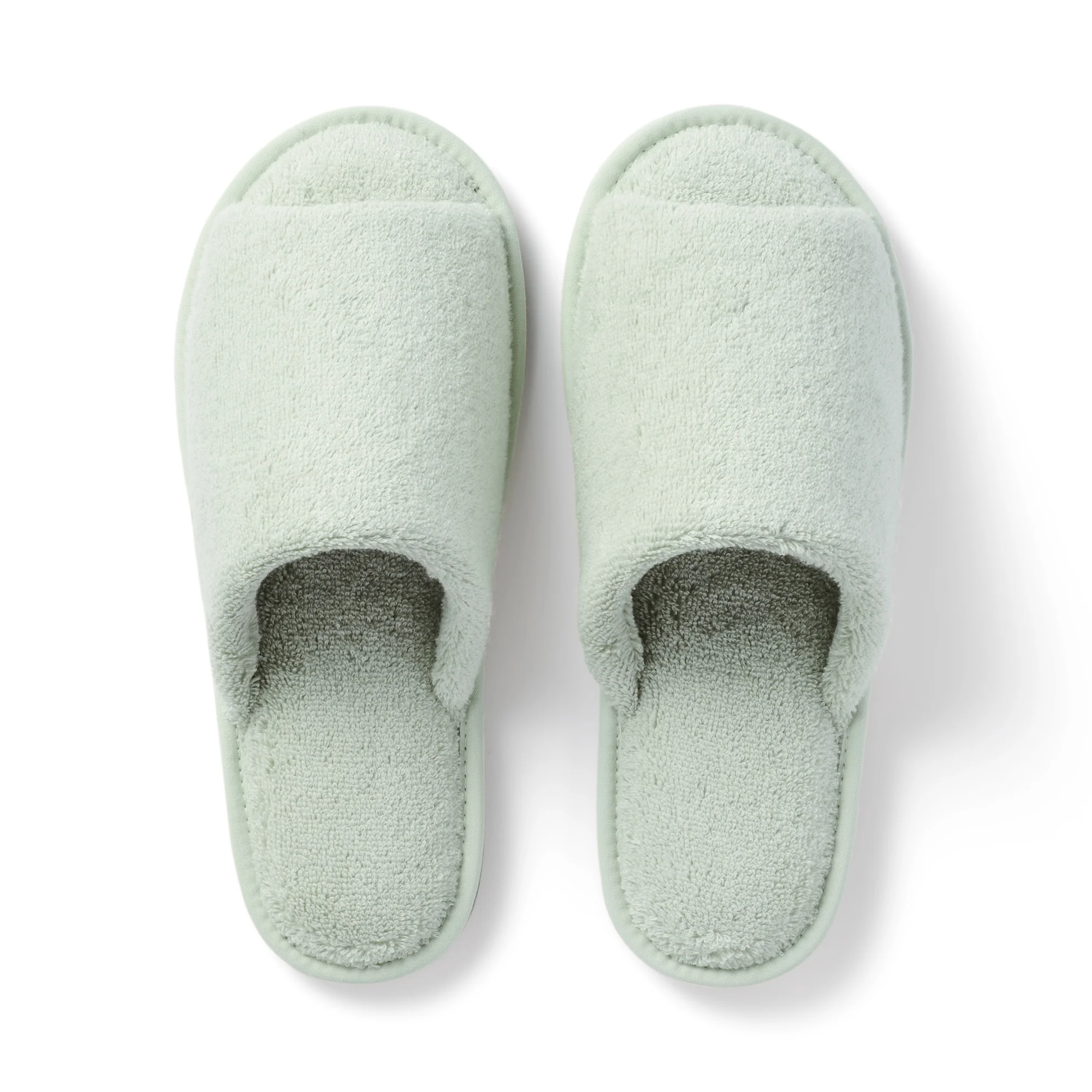 Cotton Pile Open Toe Slippers - Image 15