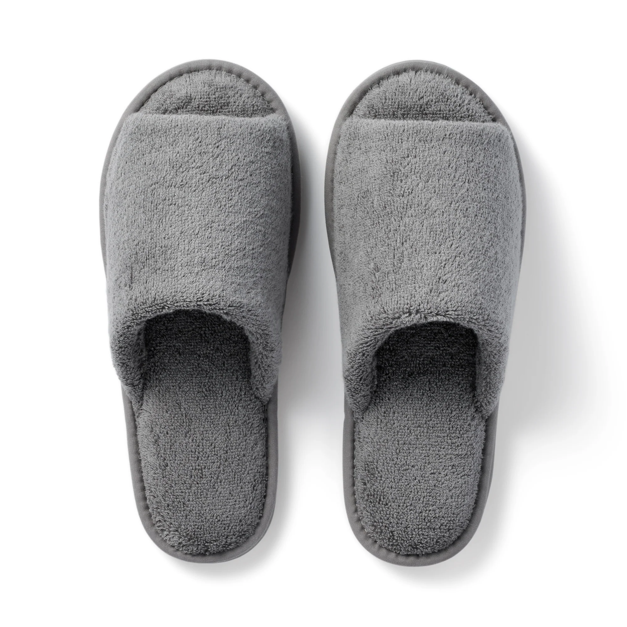 Cotton Pile Open Toe Slippers - Image 8