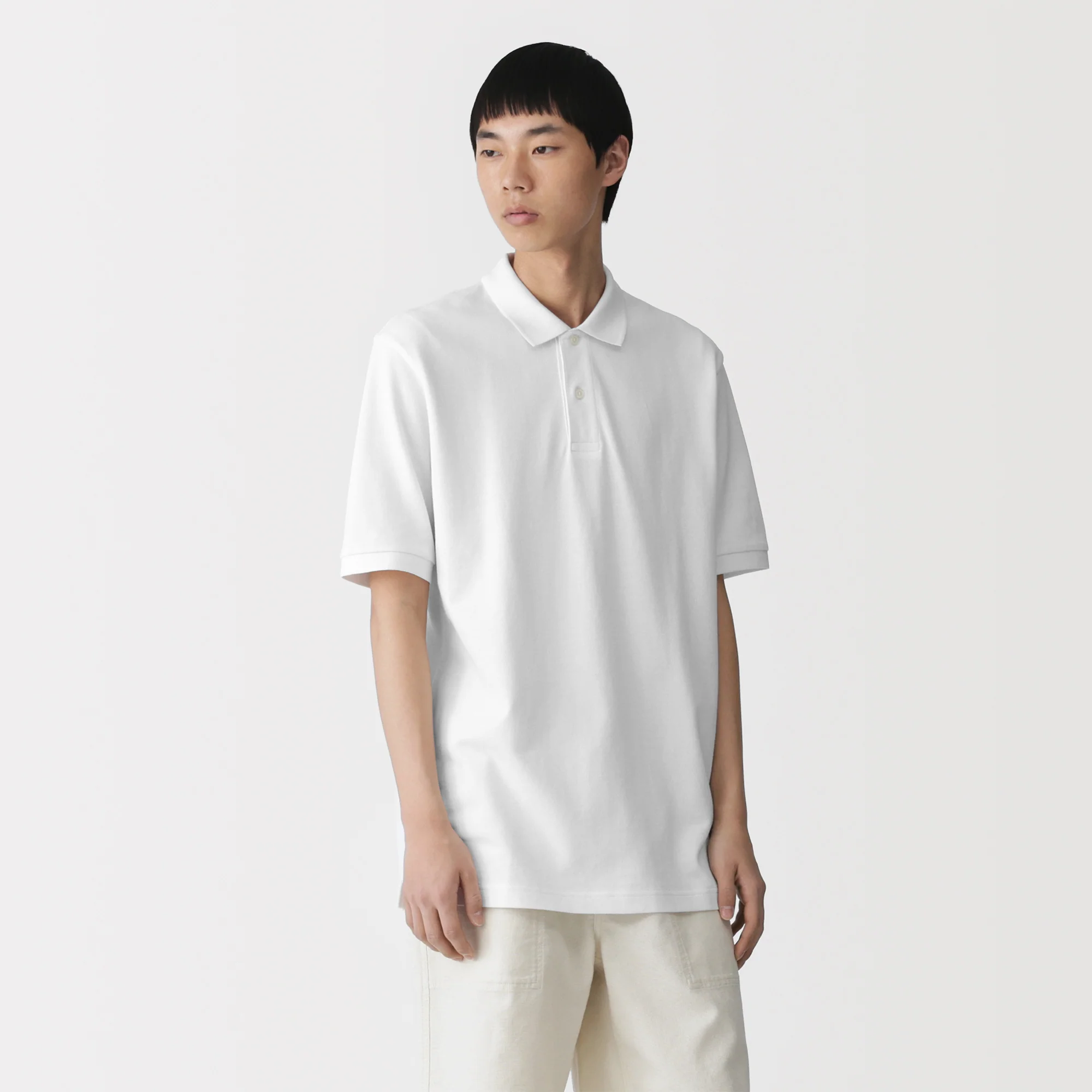 Cotton Pique Polo Shirt - Image 11